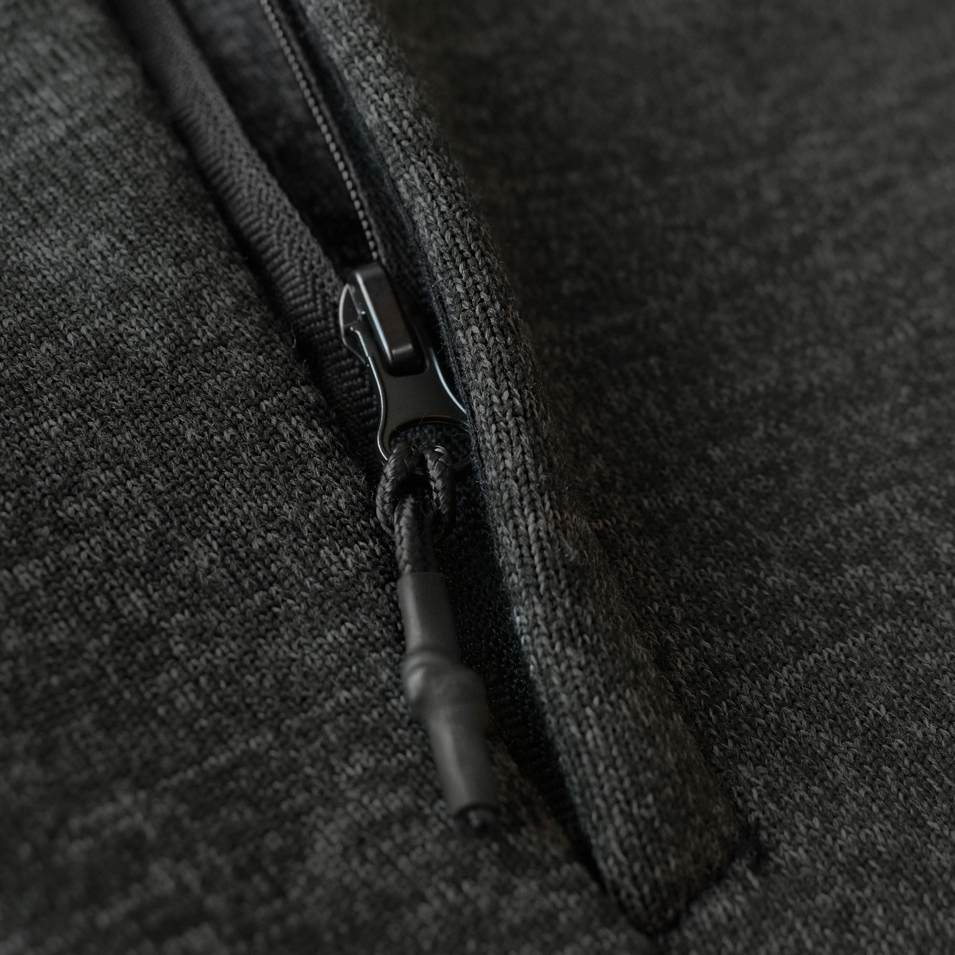 Nimbus Play Montana knitted fleece jacket, Dark Grey Melange, large image number 5