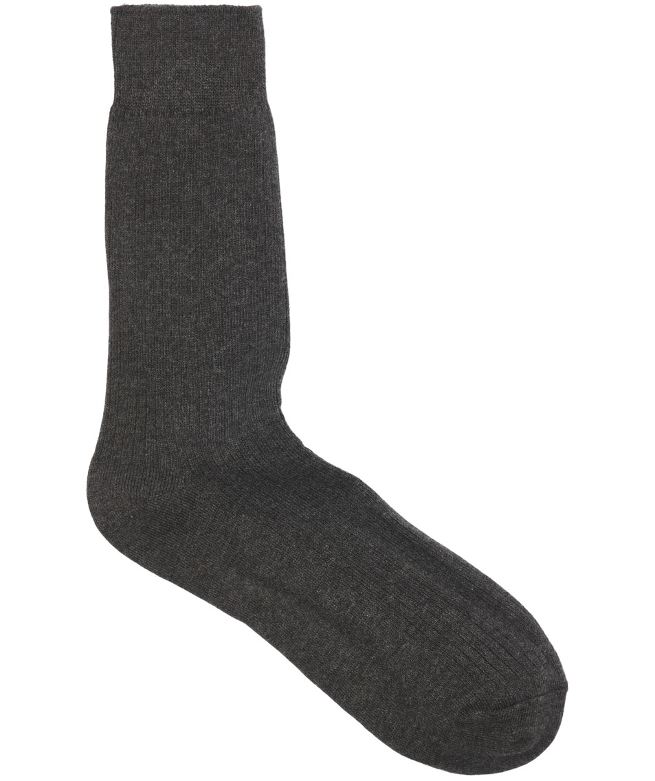 Jack & Jones JACPREMIUM 2-pack socks, Black/Dark Grey Melange, Black/Dark Grey Melange, large image number 1