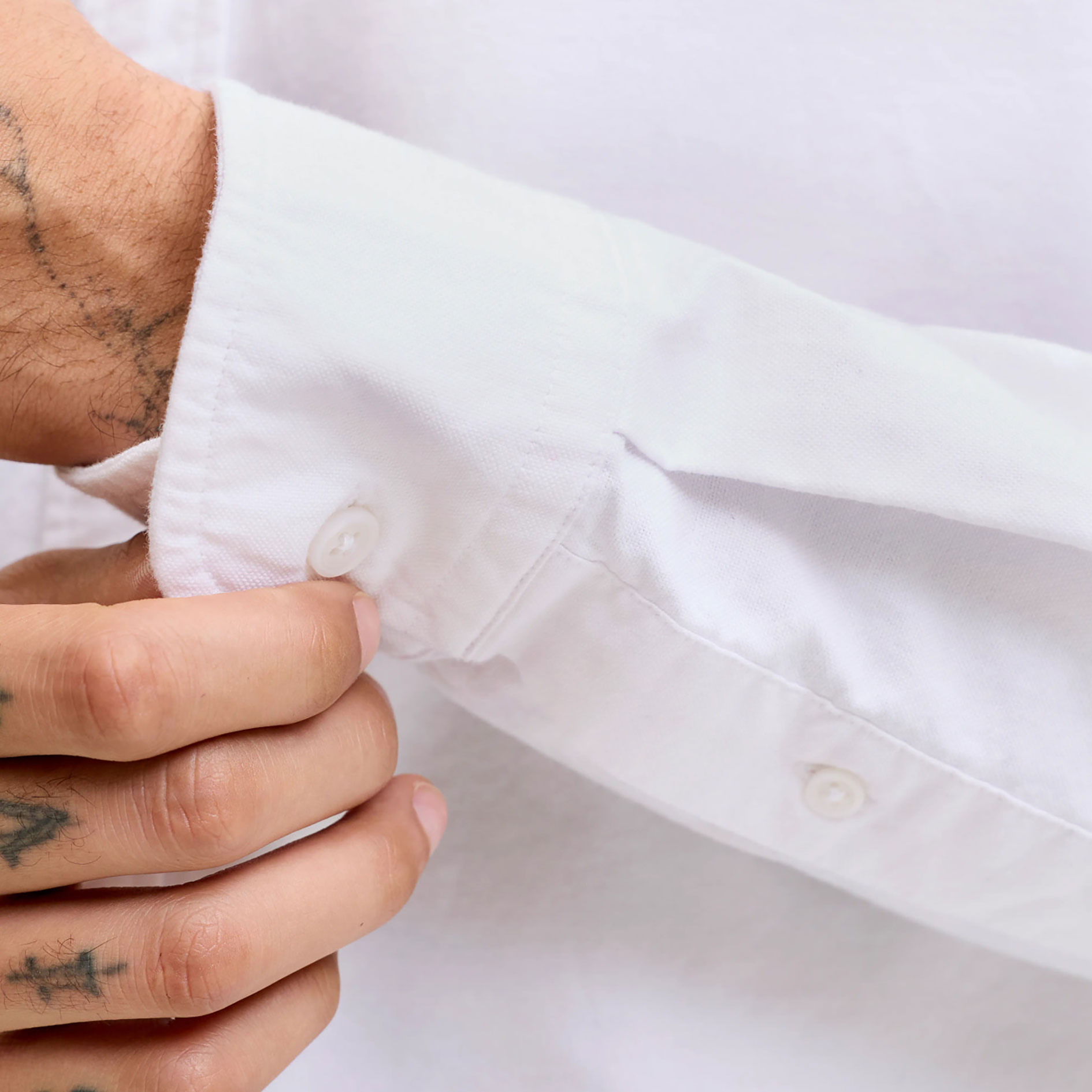 Jack & Jones JJEHARVEY OXFORD Regular fit shirt, White, large image number 4