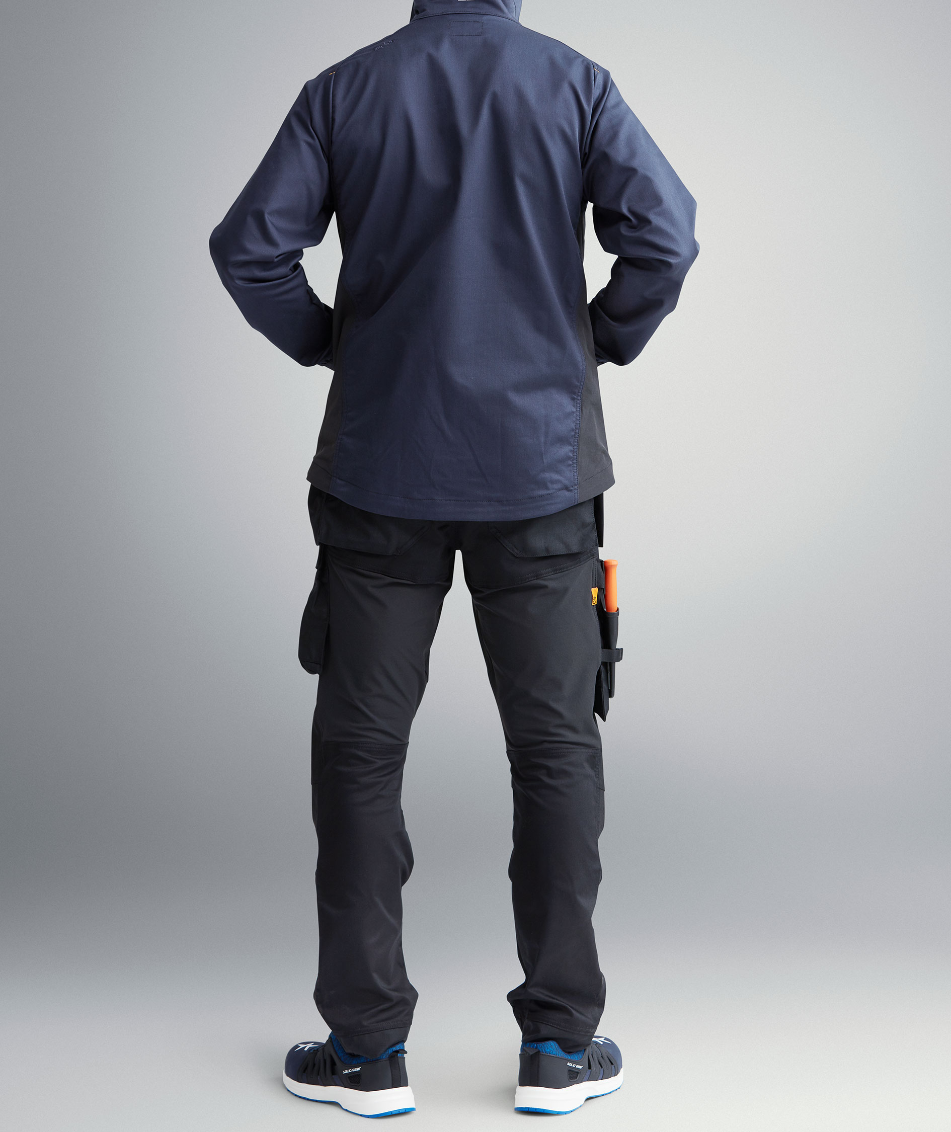 Snickers AllroundWork h&aring;ndverksbukse 6241, Svart, large image number 3