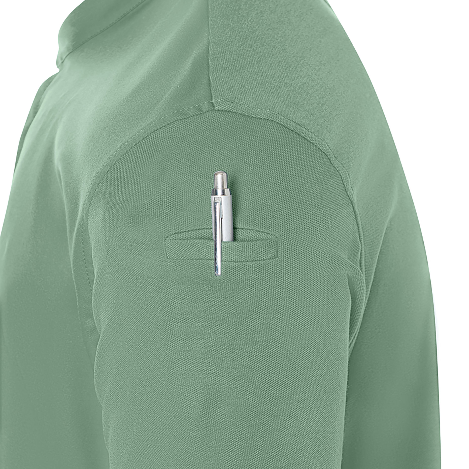 Karlowsky DIAMOND CUT&reg; Avantgarde short-sleeved chef jacket, Pastel Green, large image number 6