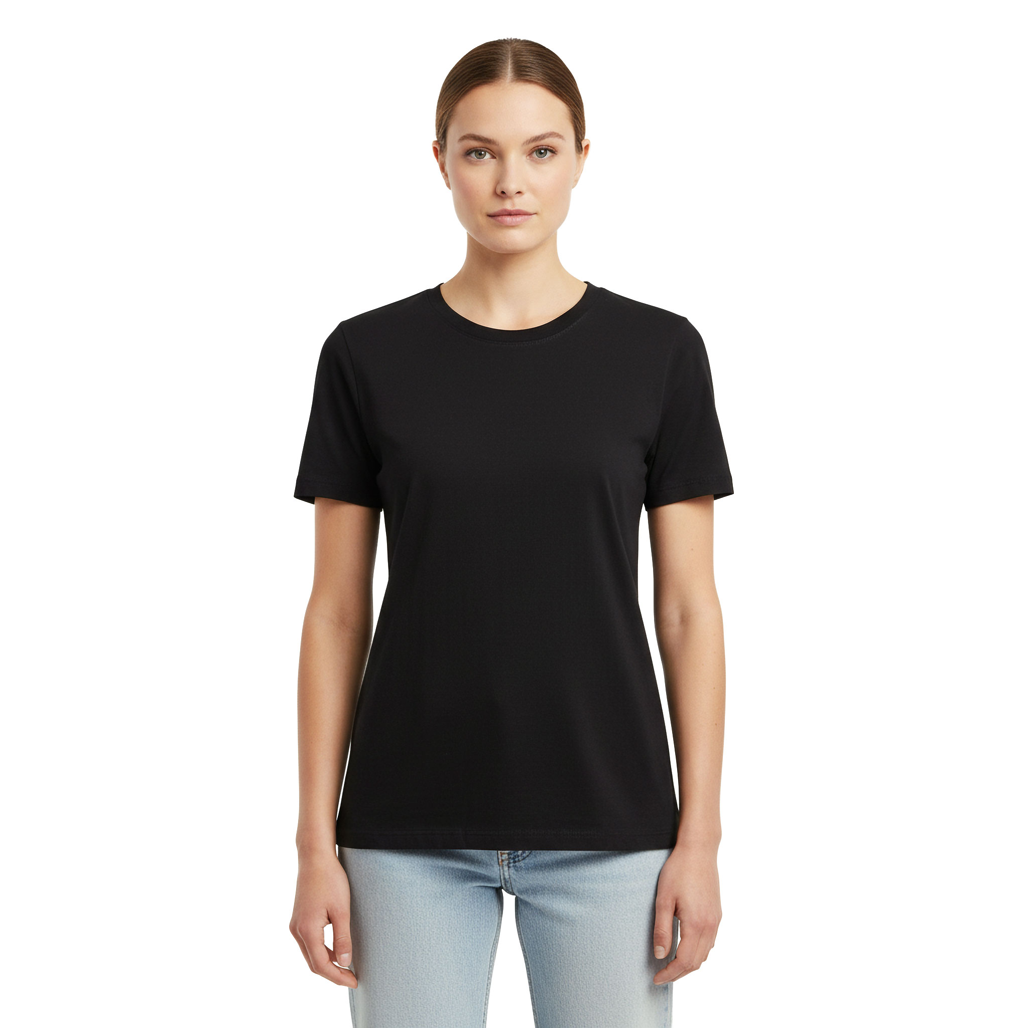 Westborn Basic dame T-shirt, Black