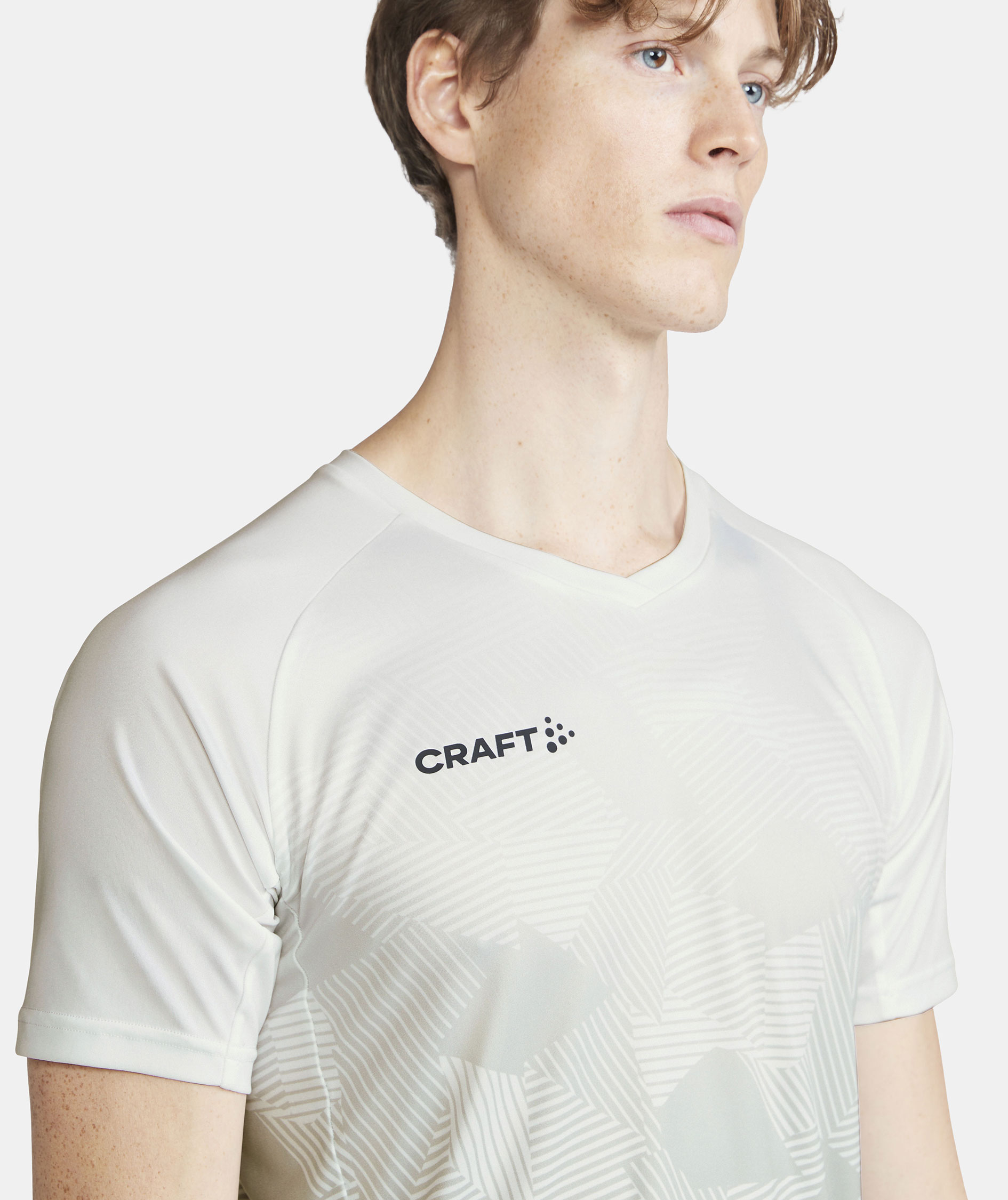 Craft Premier Fade Jersey T-shirt, White, large image number 3