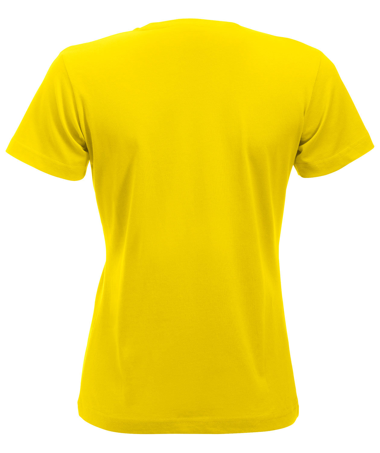 Clique New Classic T-shirt dam, Citron Gul, large image number 2