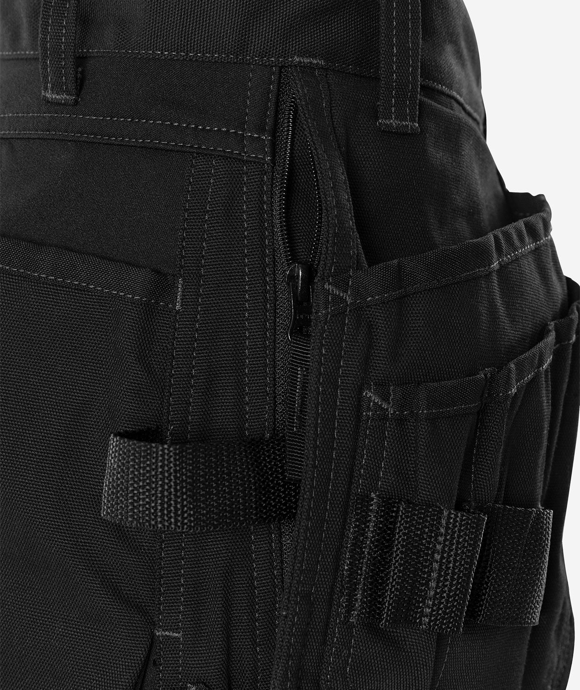 Fristads dame h&aring;ndverkershorts 2527 GCYD, Svart, large image number 6