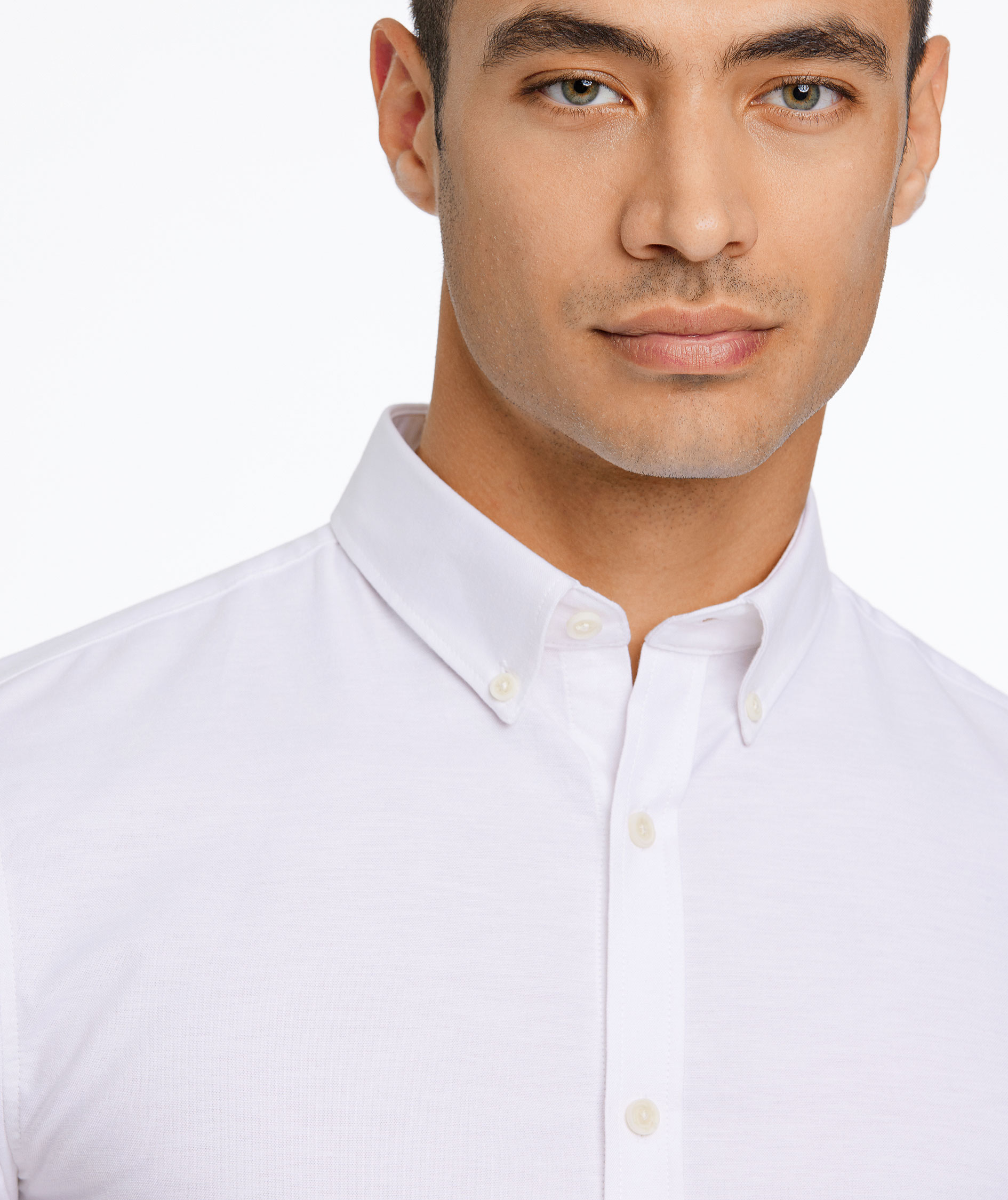 Lindbergh Oxford superflex skjorta, White, large image number 3