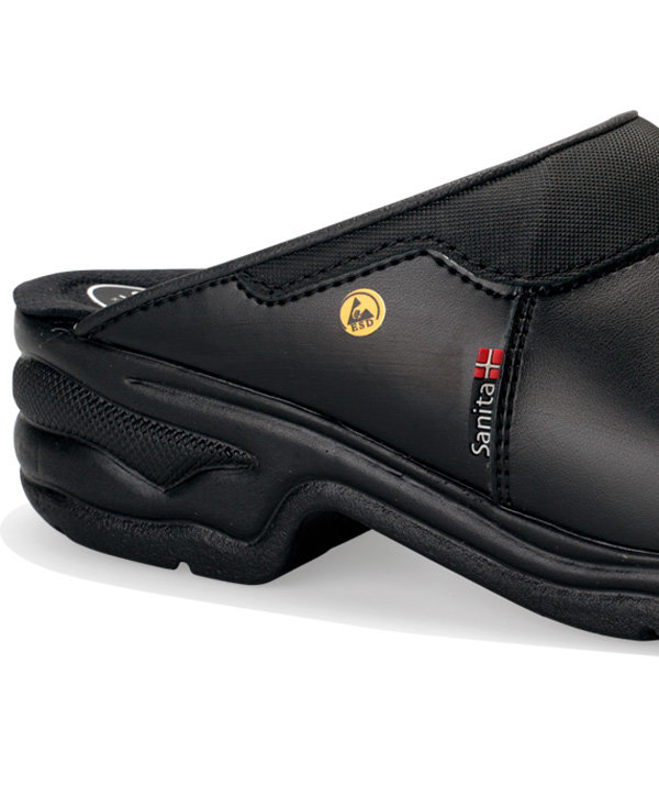 Sanita San Pro Light tr&aelig;sko uden h&aelig;lkappe OB, Sort, large image number 1