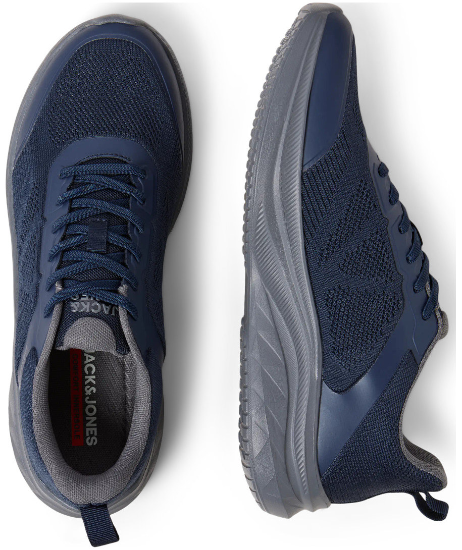 Jack & Jones JFWDRAGO sneakers, Navy Blazer Castlerock, large image number 2