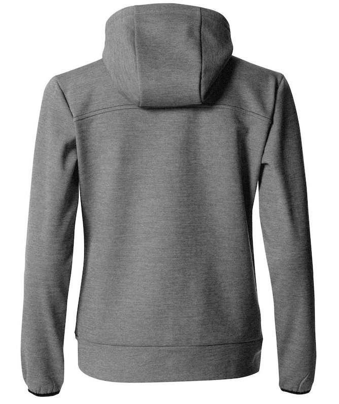 Clique Ottawa Damen Hoodie, Grau Meliert, large image number 3