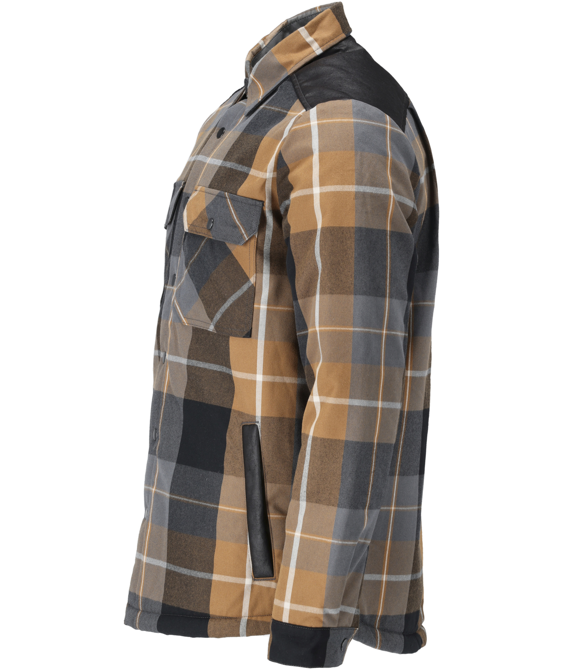 Mascot Customized flanell skjortejakke, N&oslash;ttebrun, large image number 4