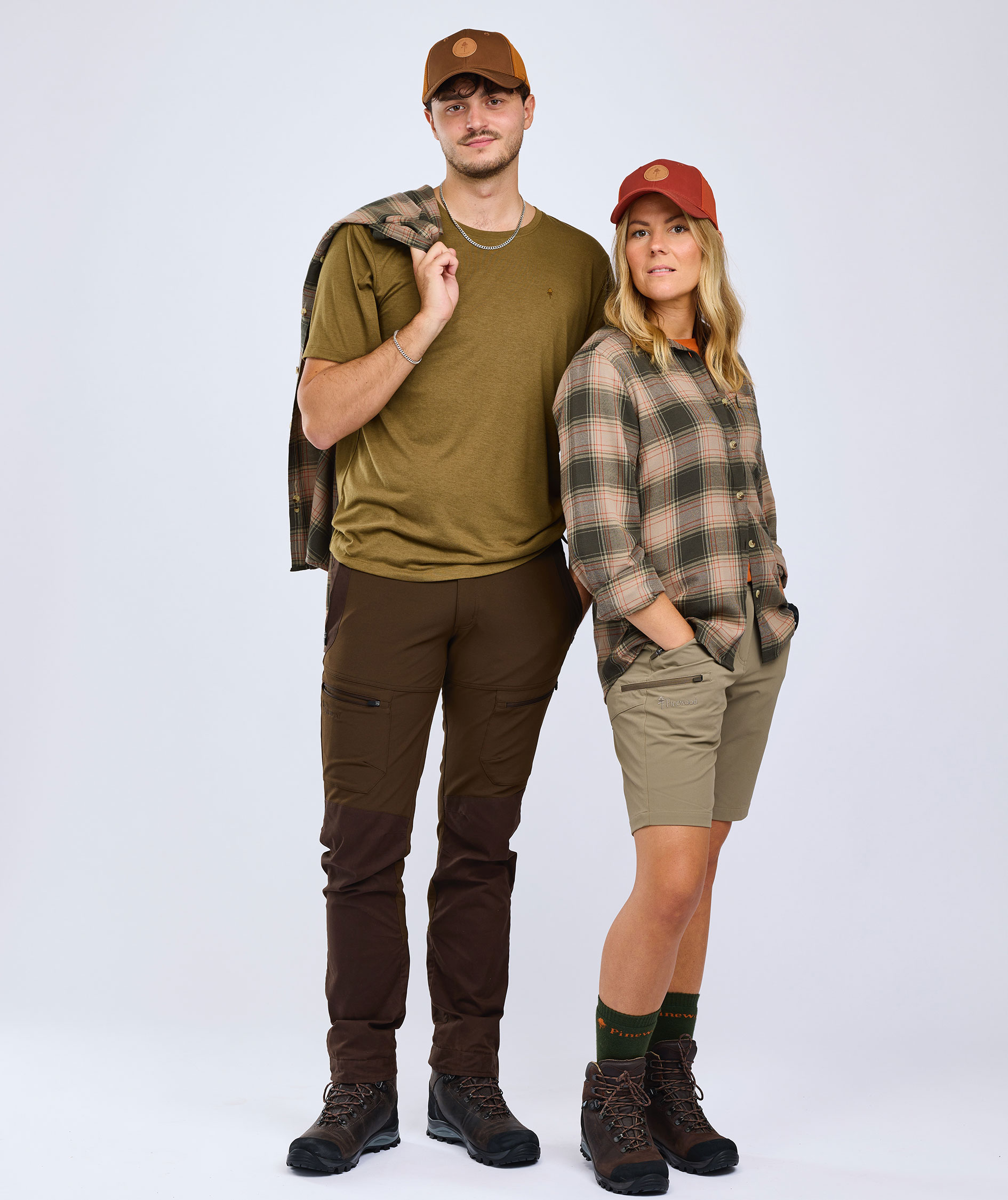 Pinewood Finnveden Forest flannel dameskjorte, 8669, large image number 8