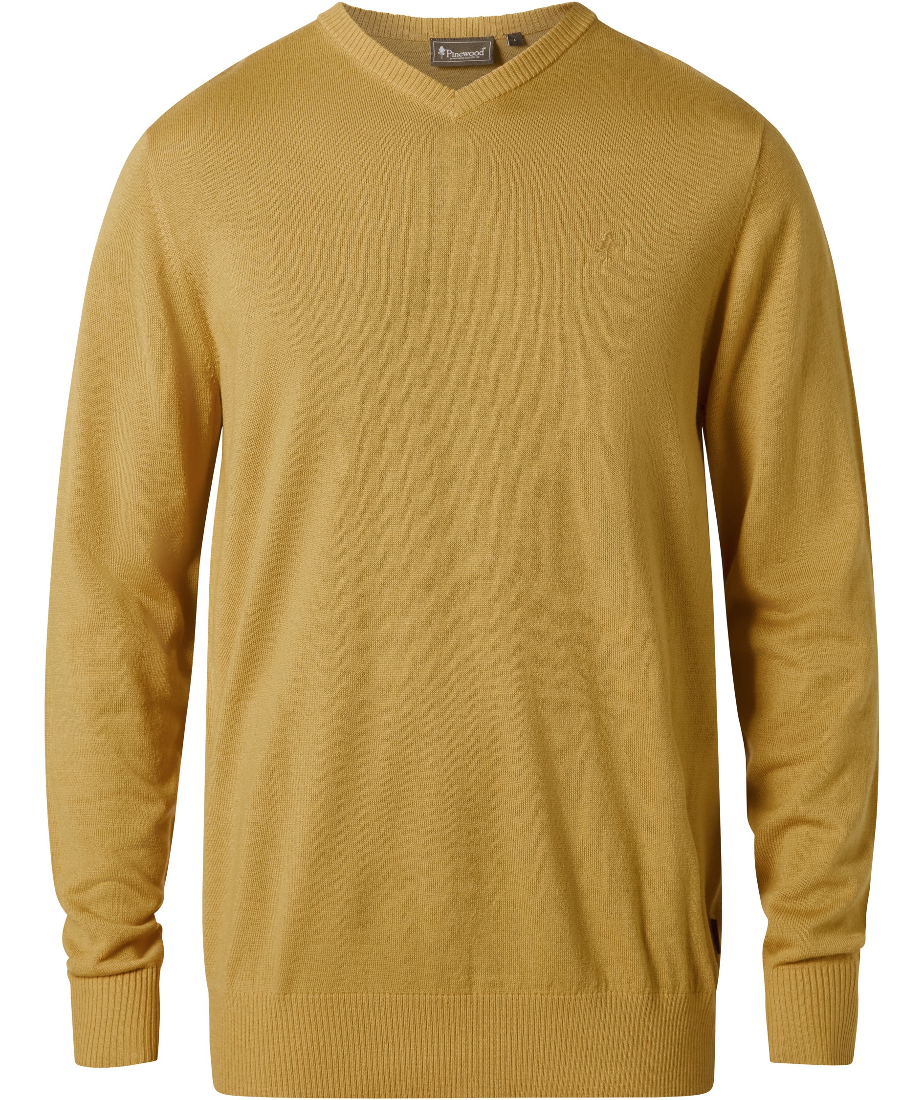 Pinewood V&auml;rnamo striktr&oslash;je med merinould, Dark Sandstone, Dark Sandstone, swatch