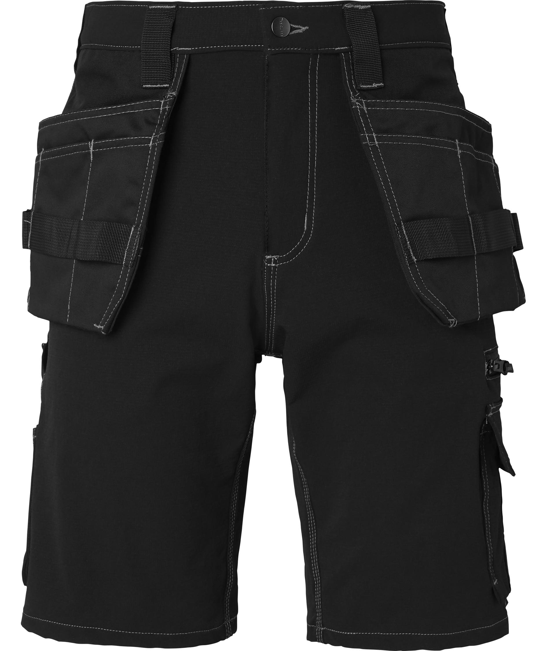 Top Swede hantverksshorts 310 full stretch, Svart