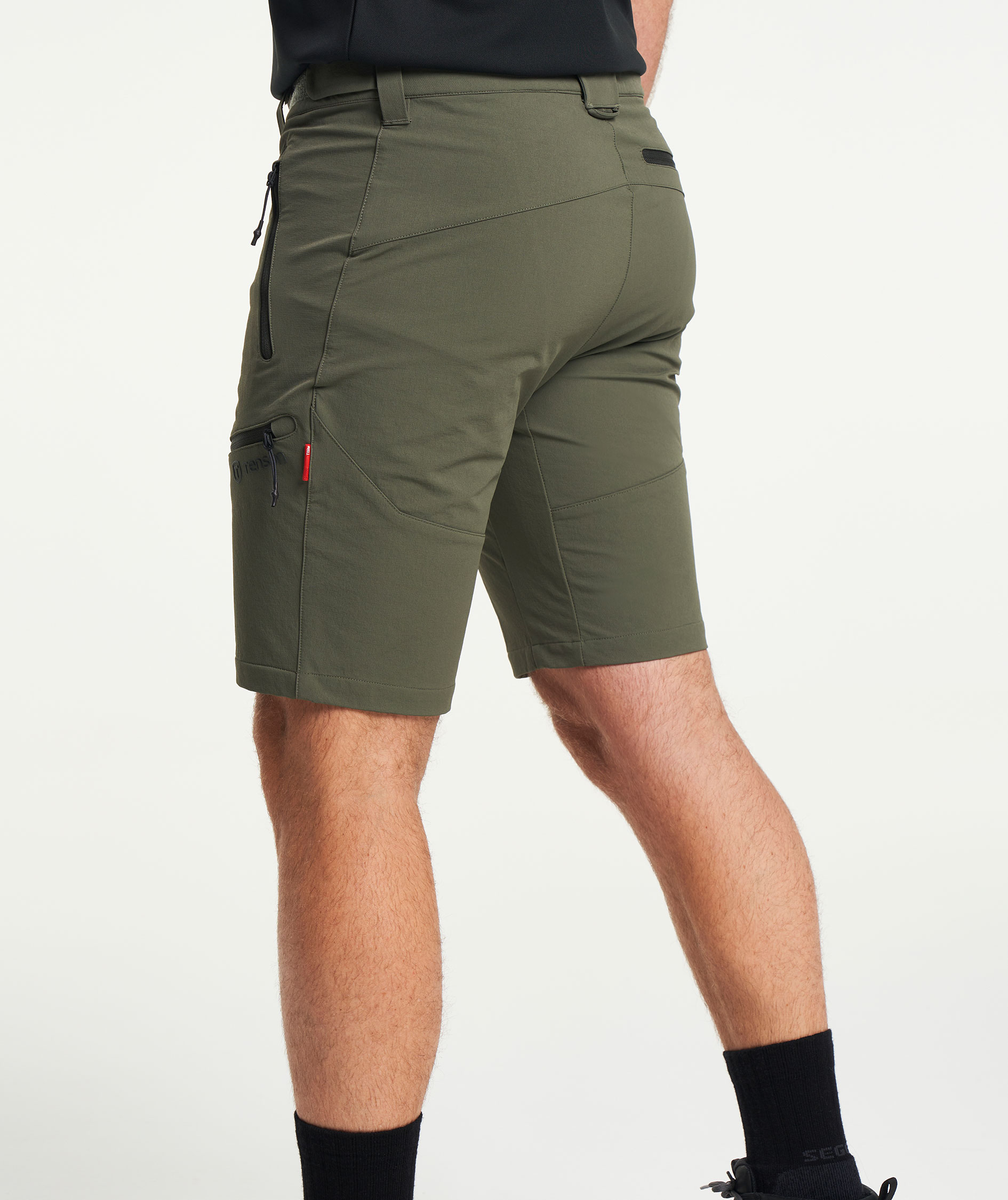 Tenson TXlite Flex shorts, Dark Olive, large image number 7