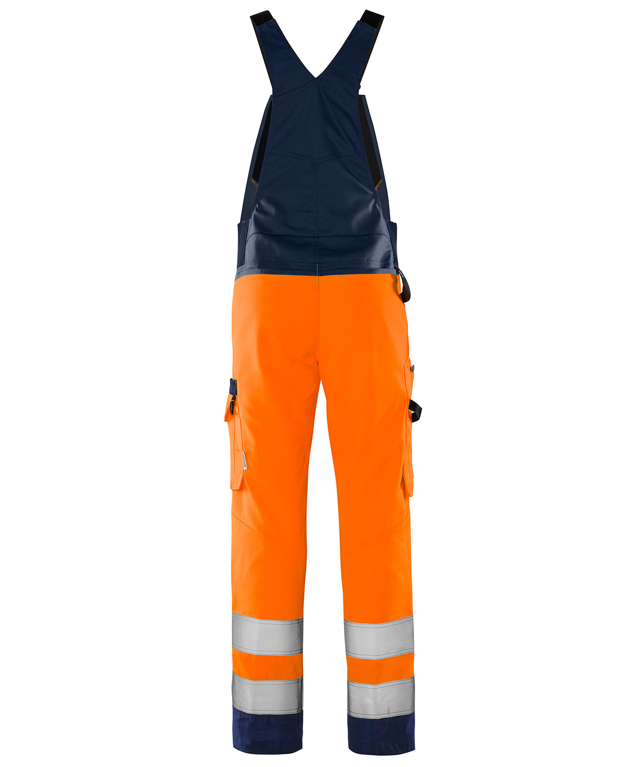 Fristads Green selebukse 1030 GPLU, Hi-vis Oransje/Marinebl&aring;