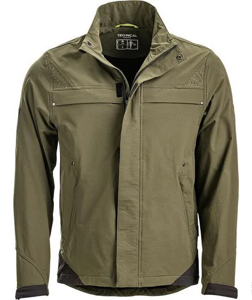 Kramp Technical arbetsjacka full stretch, Olivgr&ouml;n