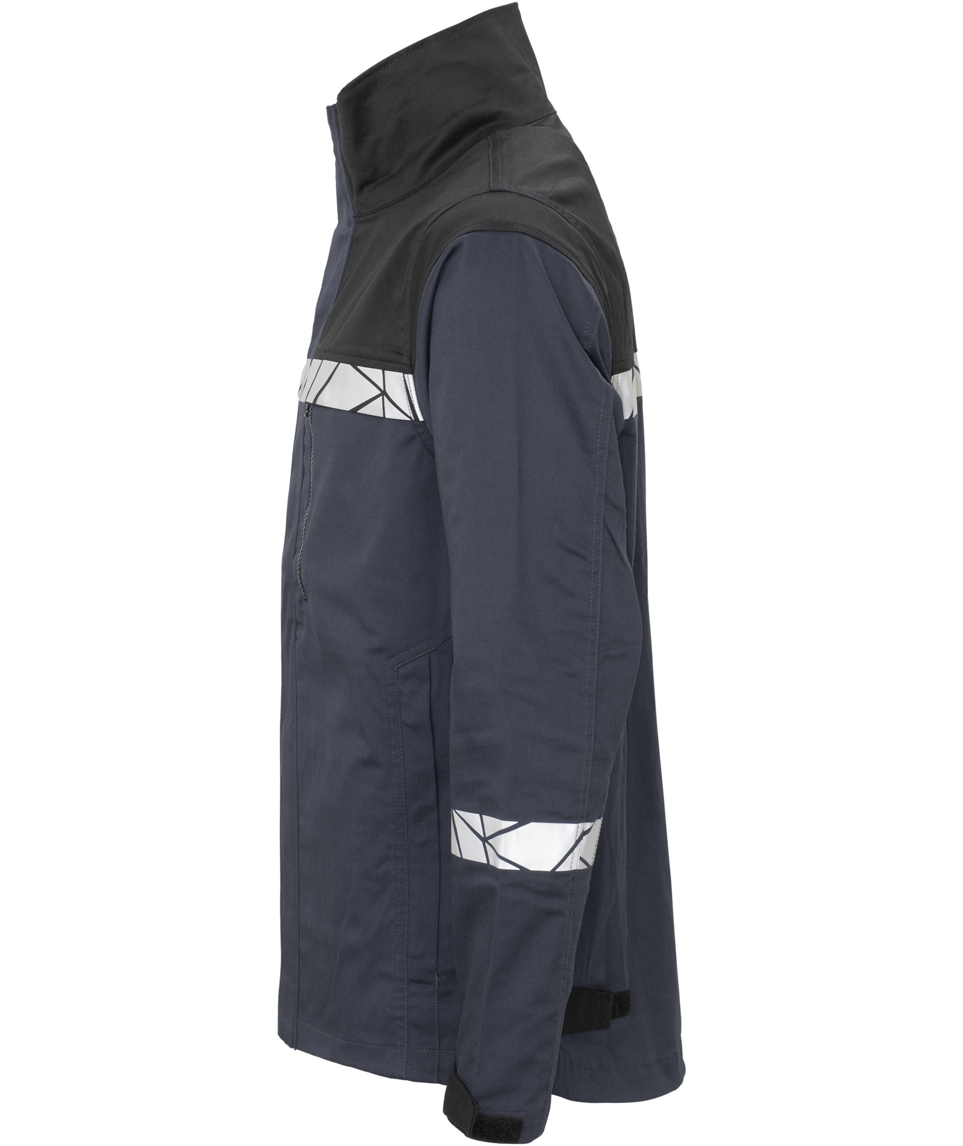 ProJob work jacket 7416, Marine Blue/Black, large image number 4