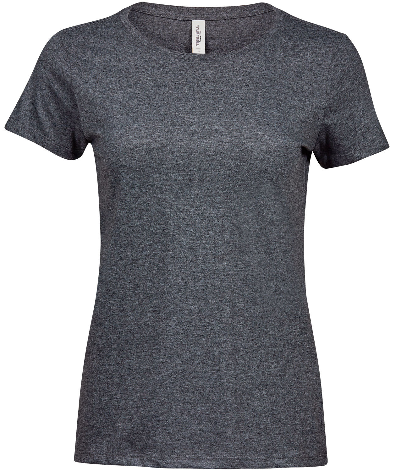 Tee Jays Urban Melange T-shirt dam, Svart melange, large image number 0