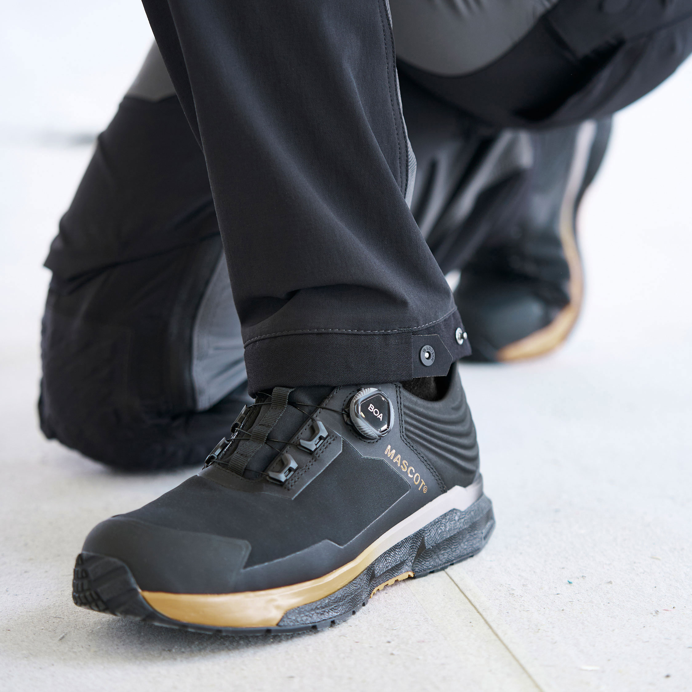 Mascot Customized vernesko S3S, Svart/m&oslash;rk sand