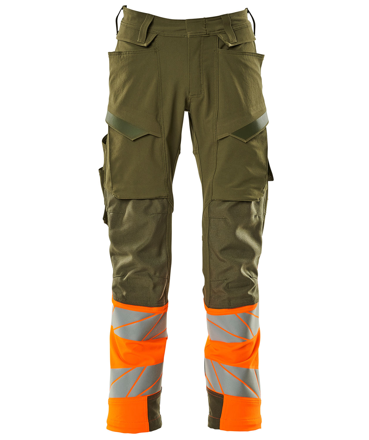 Mossgr&ouml;n/Hi-Vis Orange