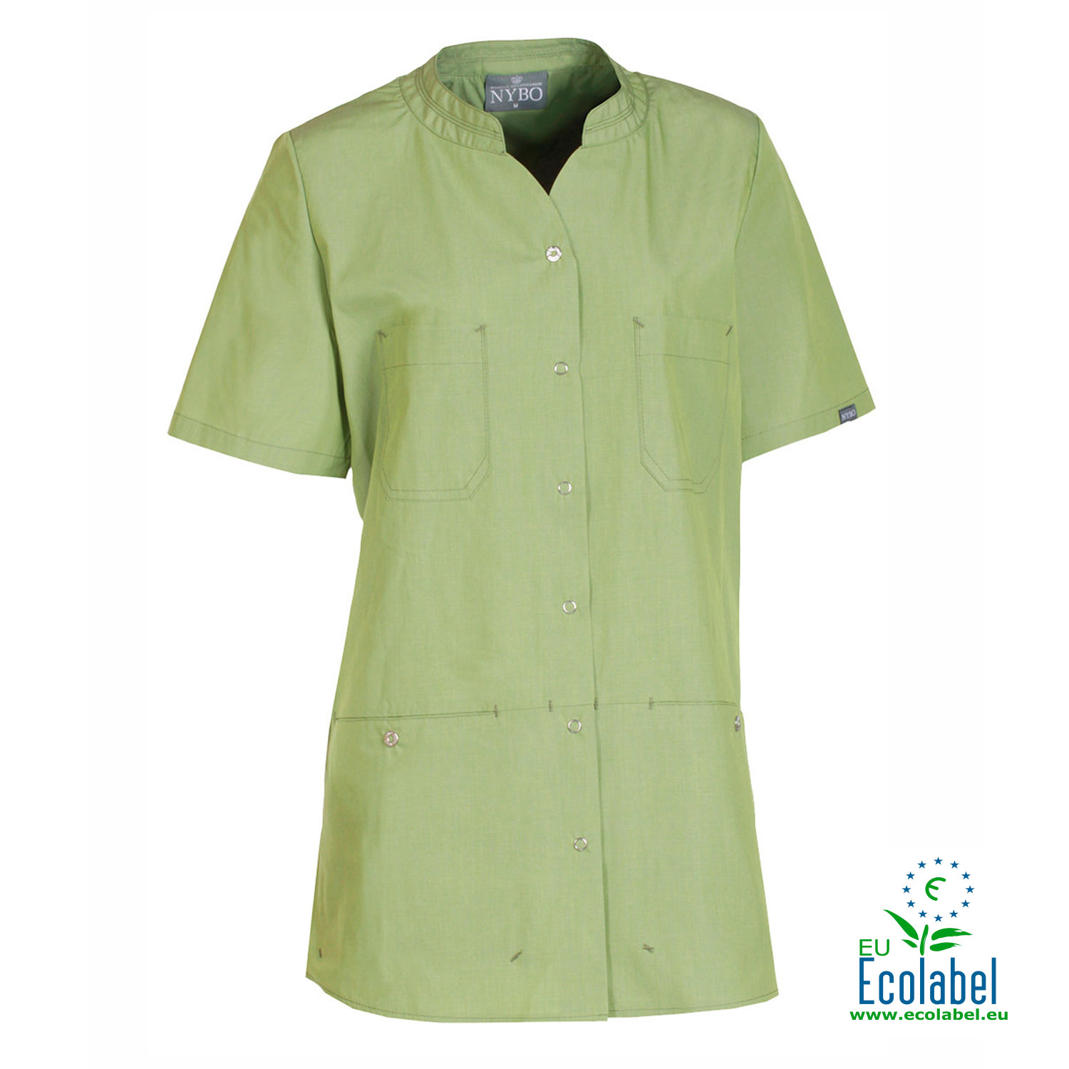 Nybo Workwear Nature tunika dam, Gr&ouml;n, Gr&ouml;n, swatch