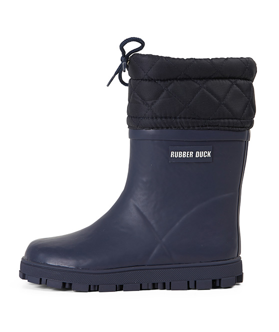 Rubber Duck Thermal rubber boots for kids, Navy