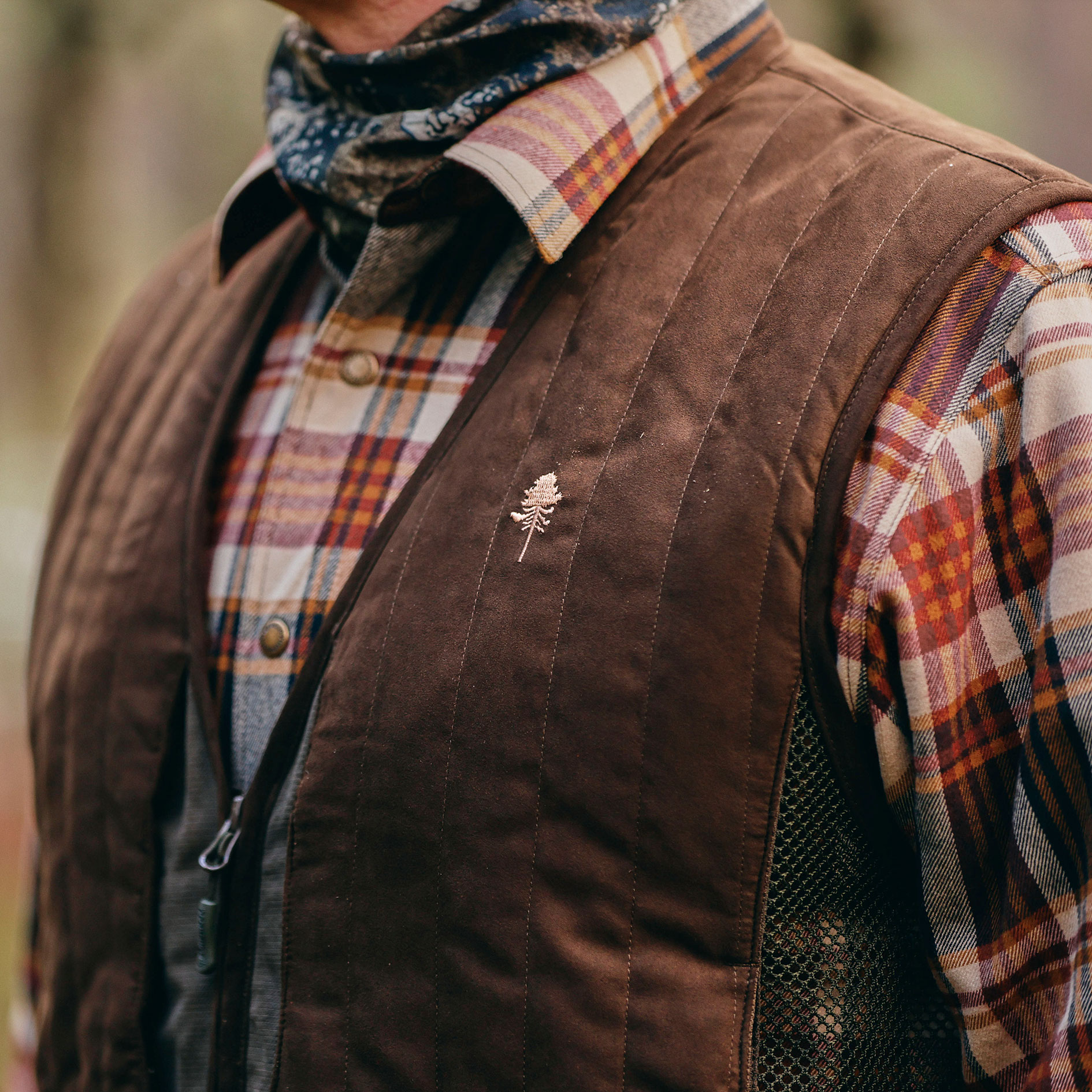 Pinewood&nbsp;skydevest, Suede Brown, large image number 7