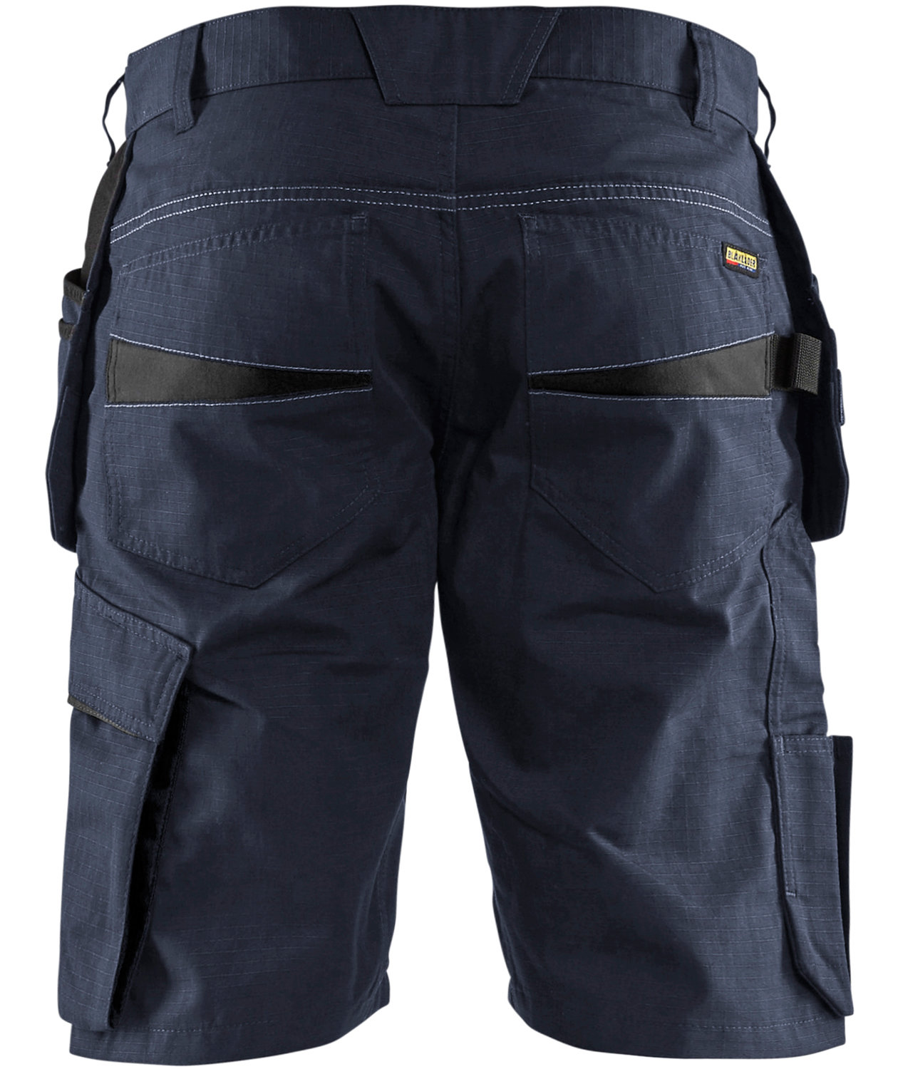 Bl&aring;kl&auml;der Unite h&aring;ndv&aelig;rkershorts, M&oslash;rk Marinebl&aring;/Sort