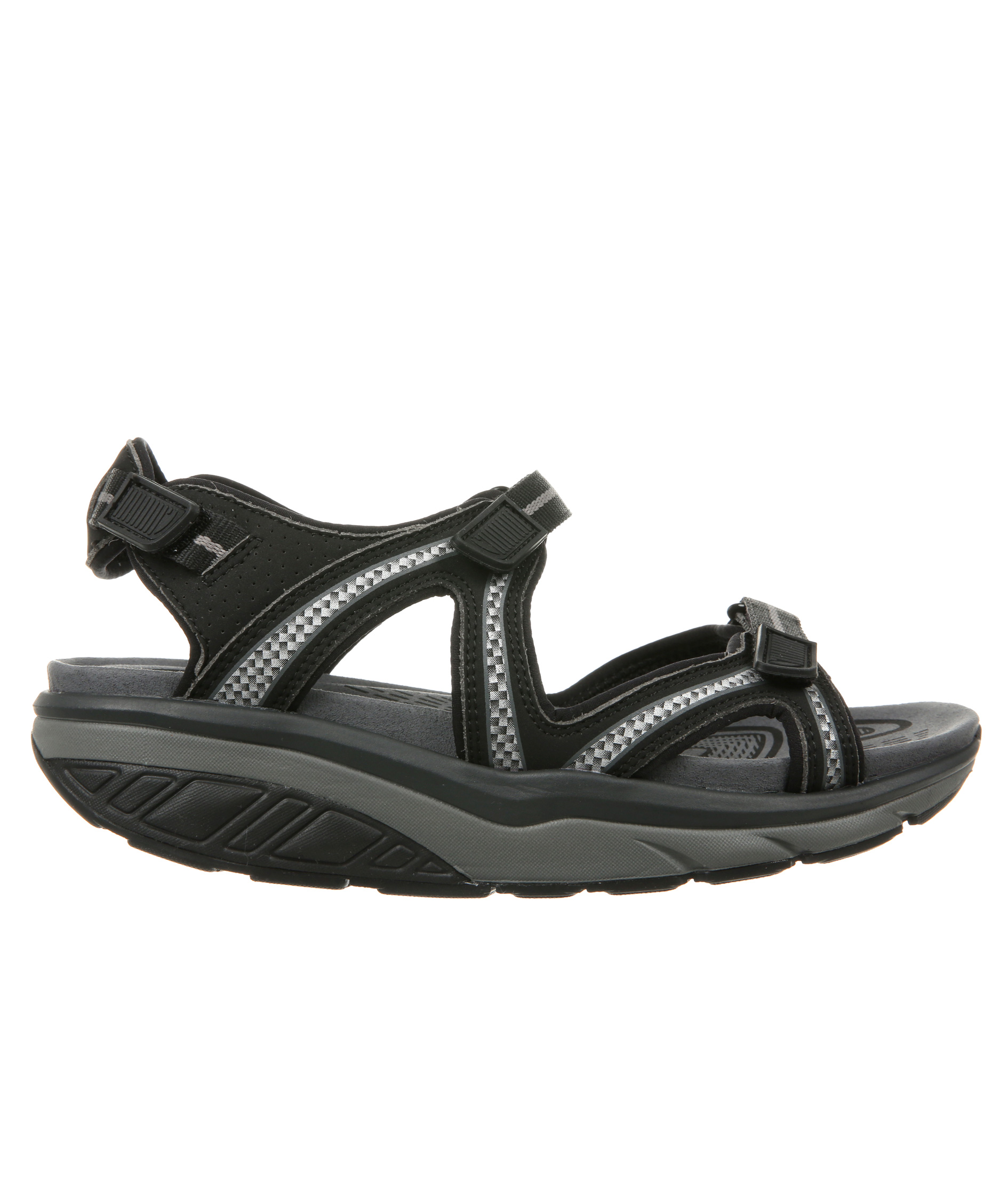 MBT Lila 6 sandaler dam, Svart