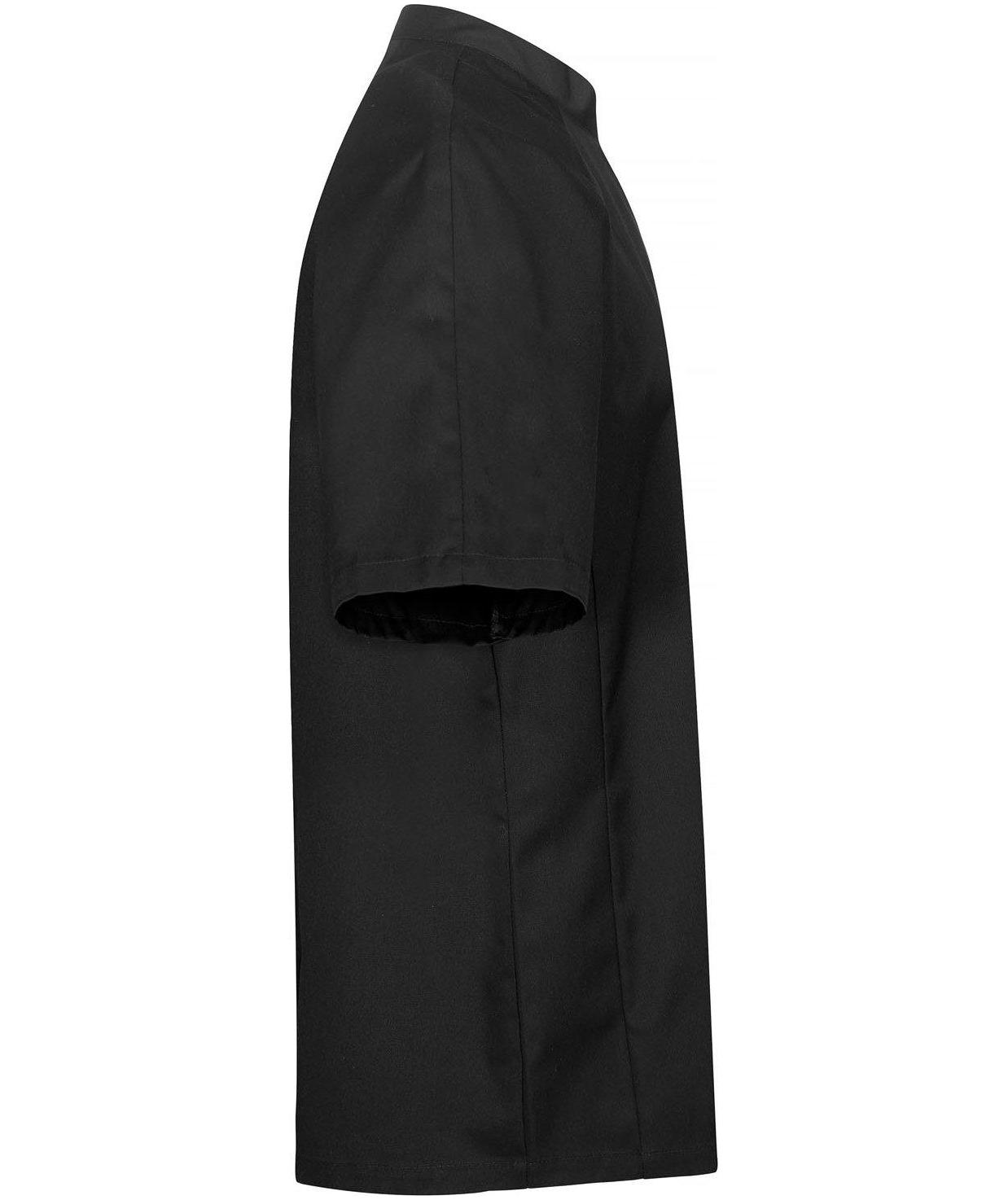 Segers 1003 kurz&auml;rmlige Kochjacke, Black, large image number 2