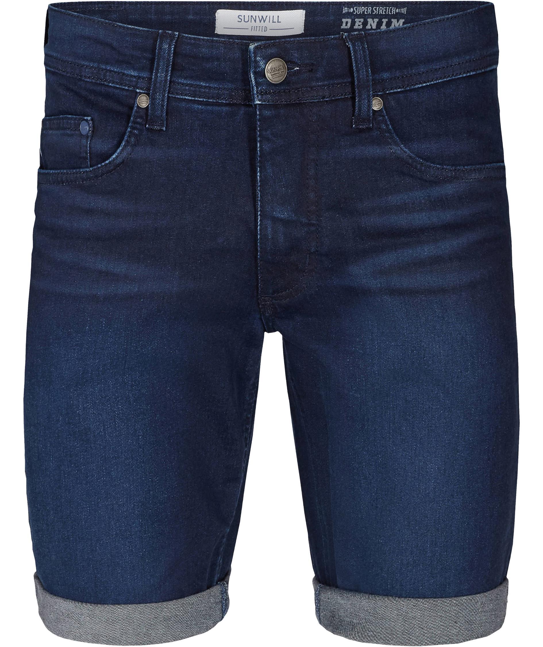 Sunwill denimshorts, Navy