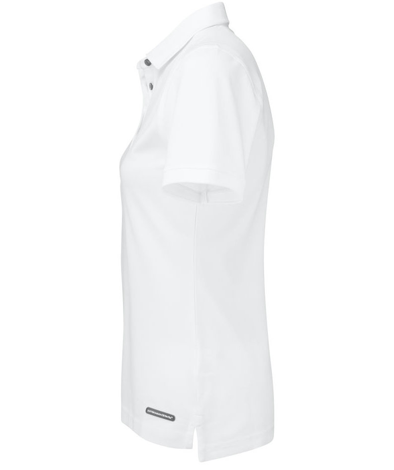 Cutter & Buck Advantage Damen Poloshirt, Wei&szlig;, large image number 3