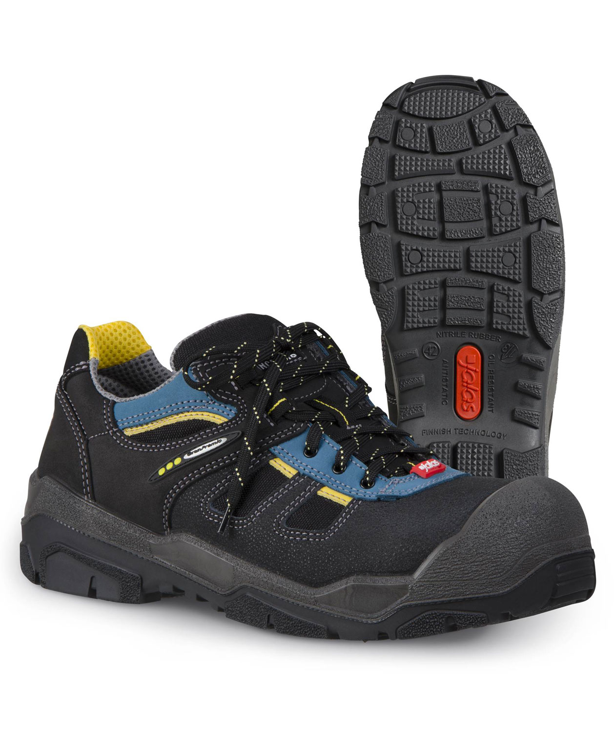 Jalas 1548 Route+ skyddsskor S3, Svart