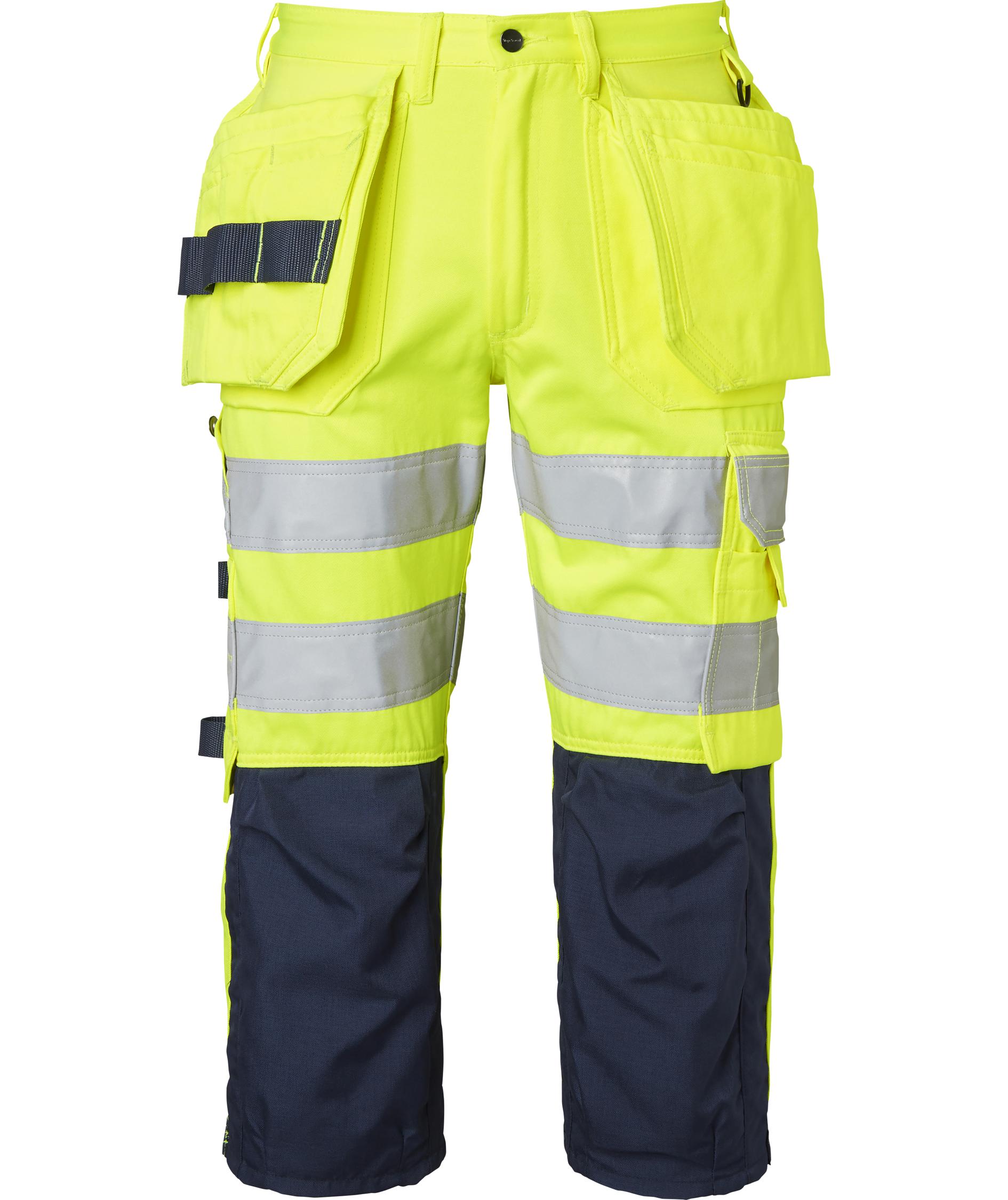 Top Swede hantverkspiratbyxa 218, Varsel Gul/Navy