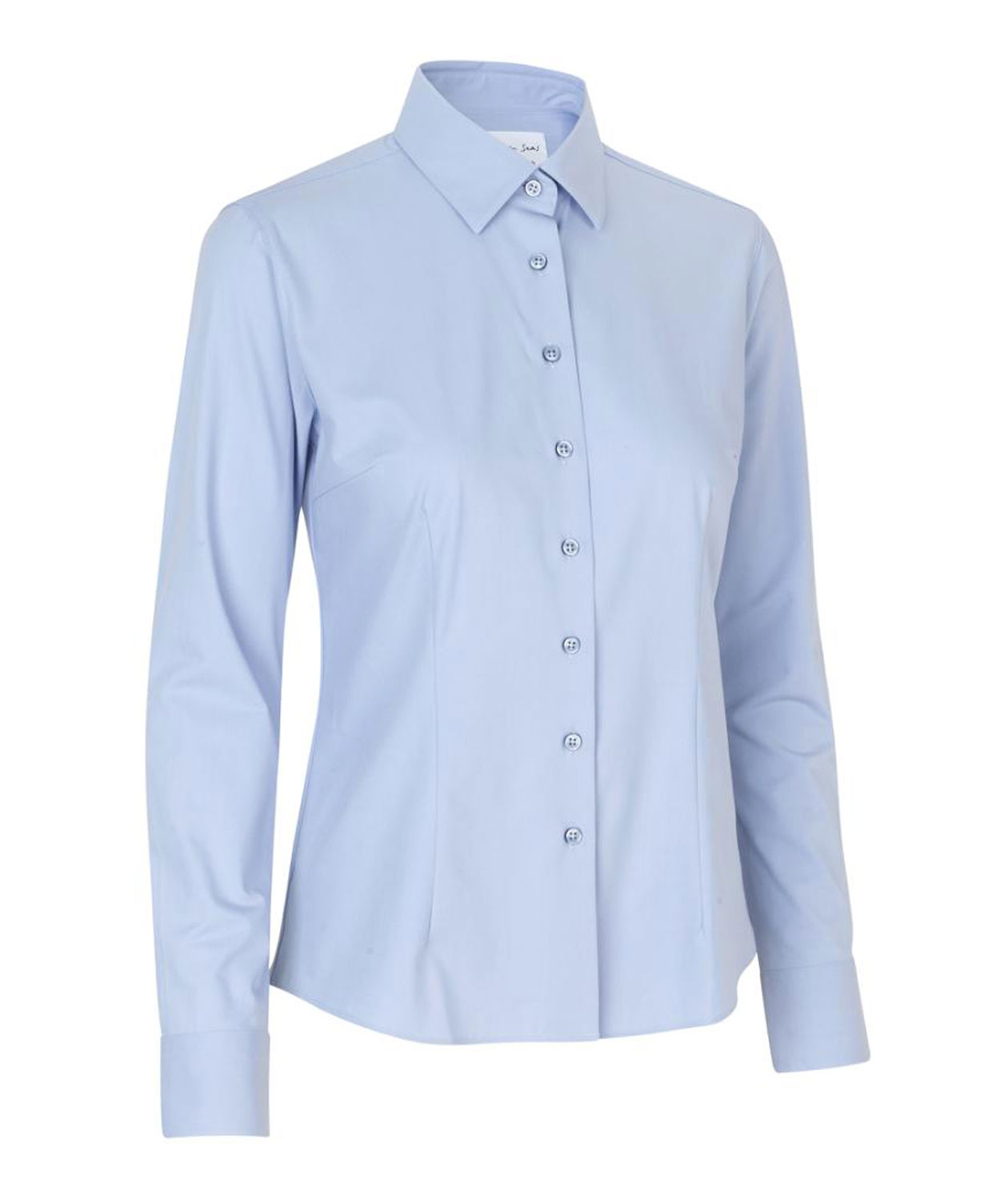 Seven Seas hybrid Modern fit women's shirt, Light Blue