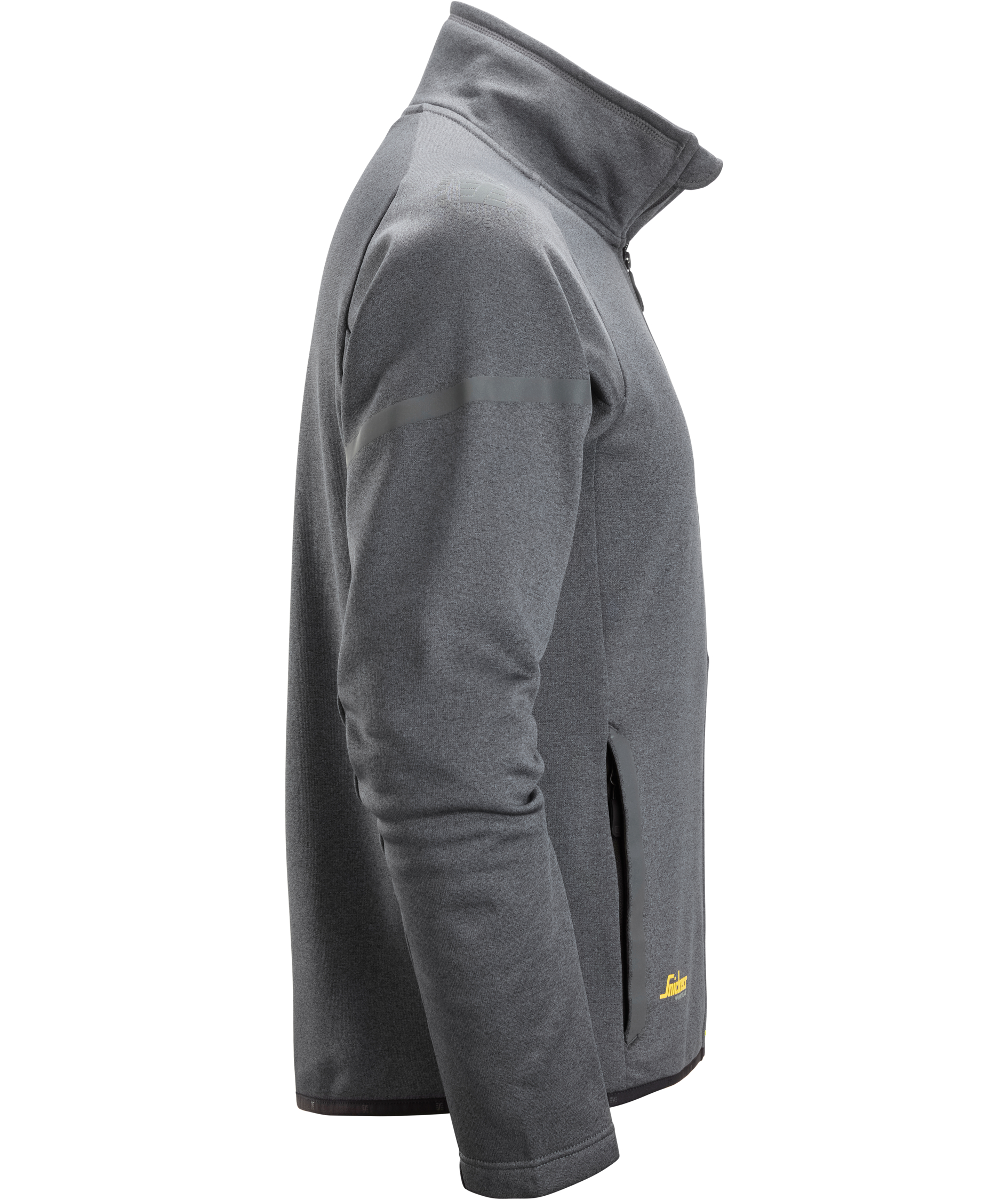 Snickers 37.5&reg; fleecejakke 8051, Steel Grey/Black, large image number 2