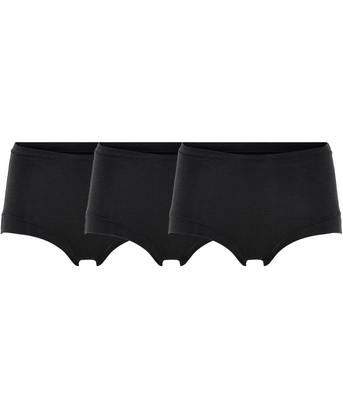 JBS of Denmark 3-pack women's maxi briefs, Black, Black, swatch