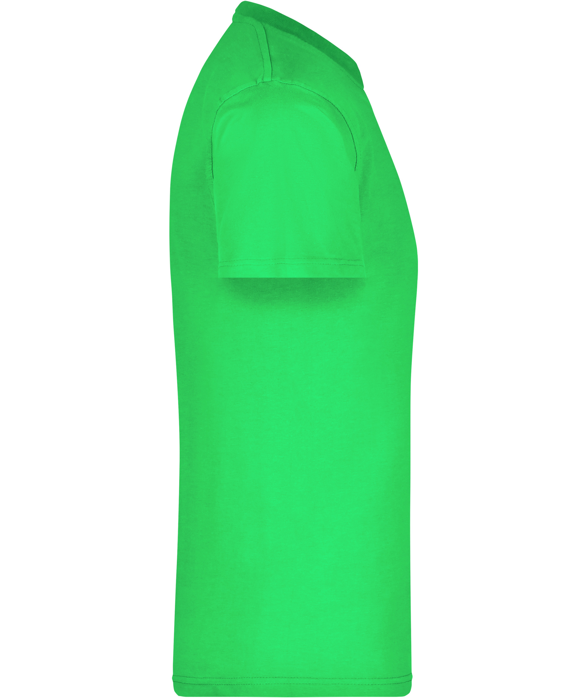 James & Nicholson T-Shirt Round-T Heavy, Lime-Green, large image number 2