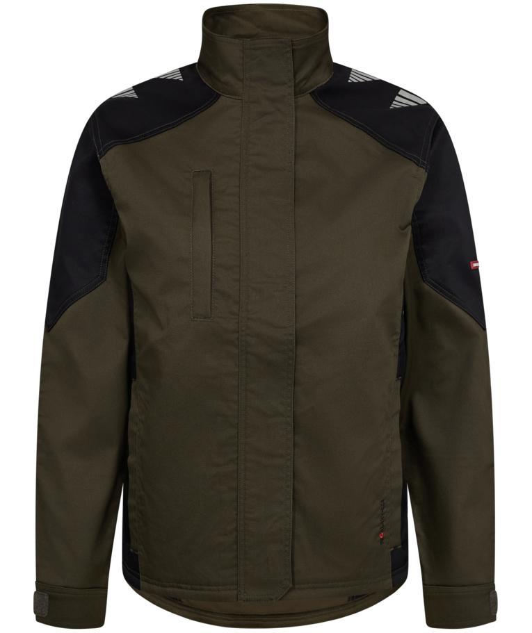 Engel Galaxy arbetsjacka dam, Forest Green/Svart, large image number 0