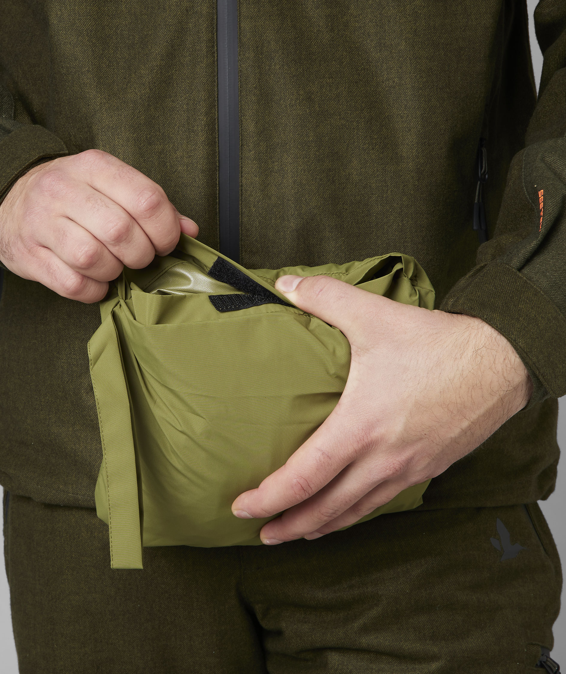 Seeland Taxus regnponcho, Martini Olive, Martini Olive, large image number 7