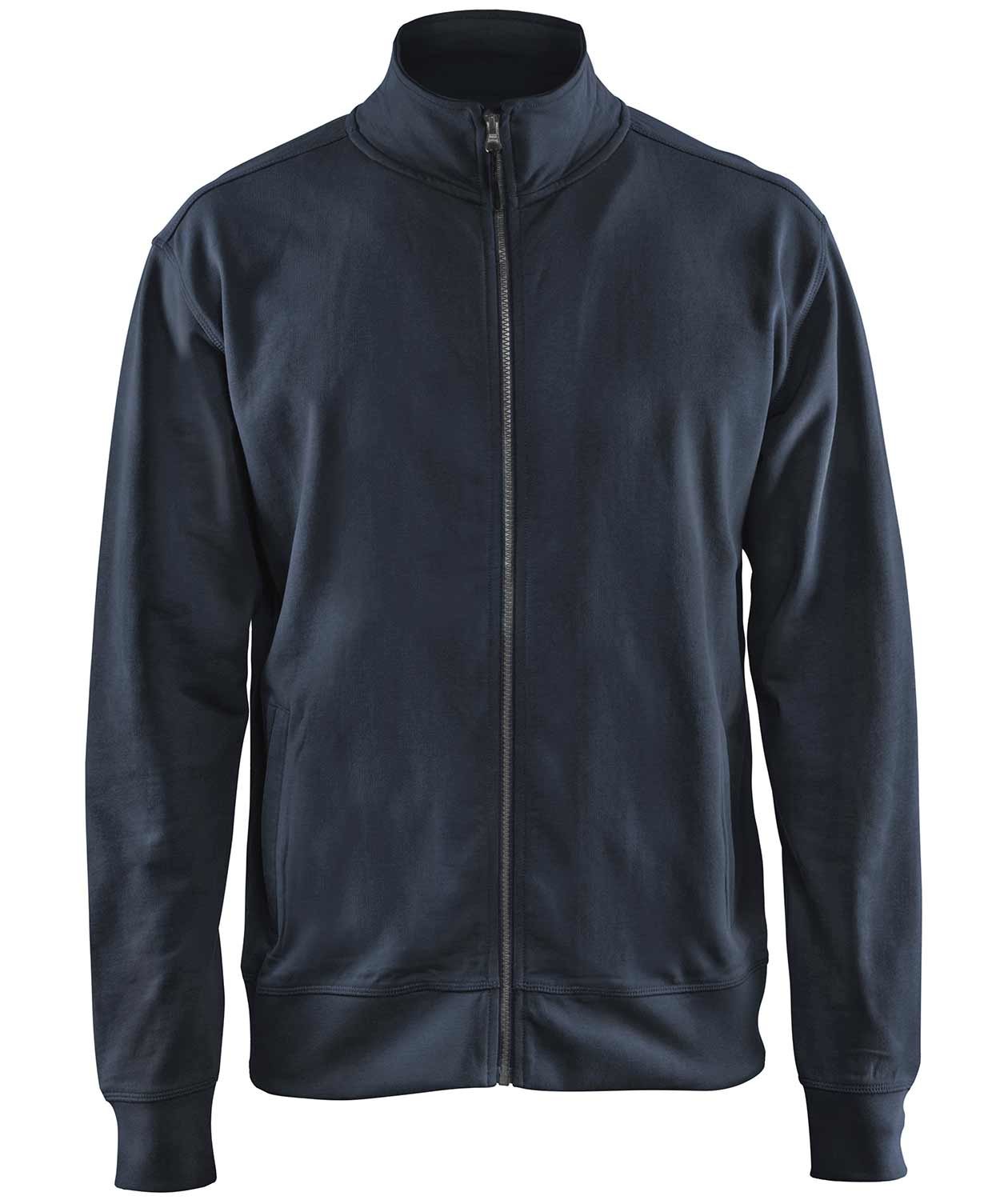 Bl&aring;kl&auml;der cardigan, M&ouml;rk Marinbl&aring;, M&ouml;rk Marinbl&aring;, swatch