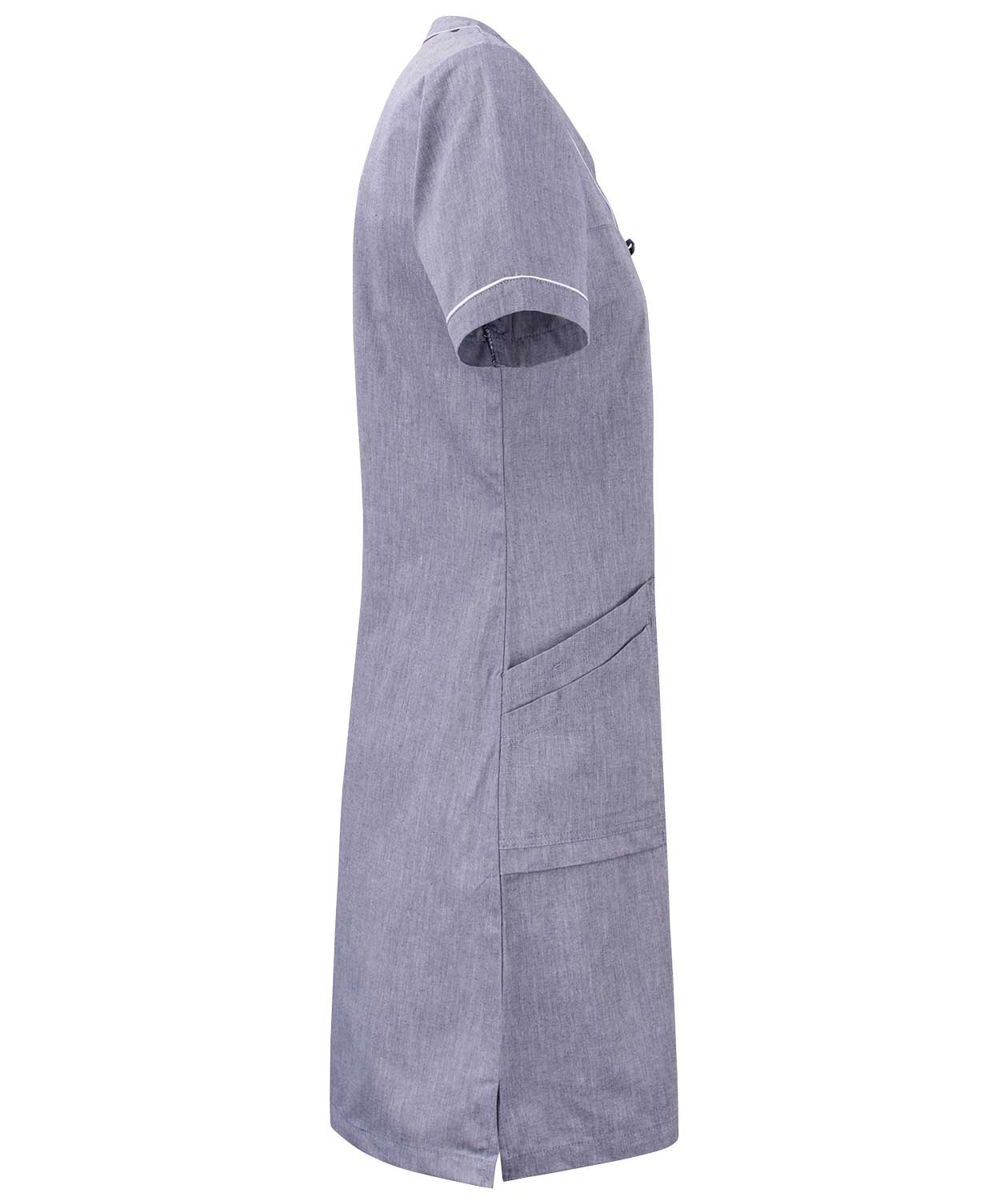 Smila Workwear Lilo kjole, Gr&aring;meleret, large image number 2