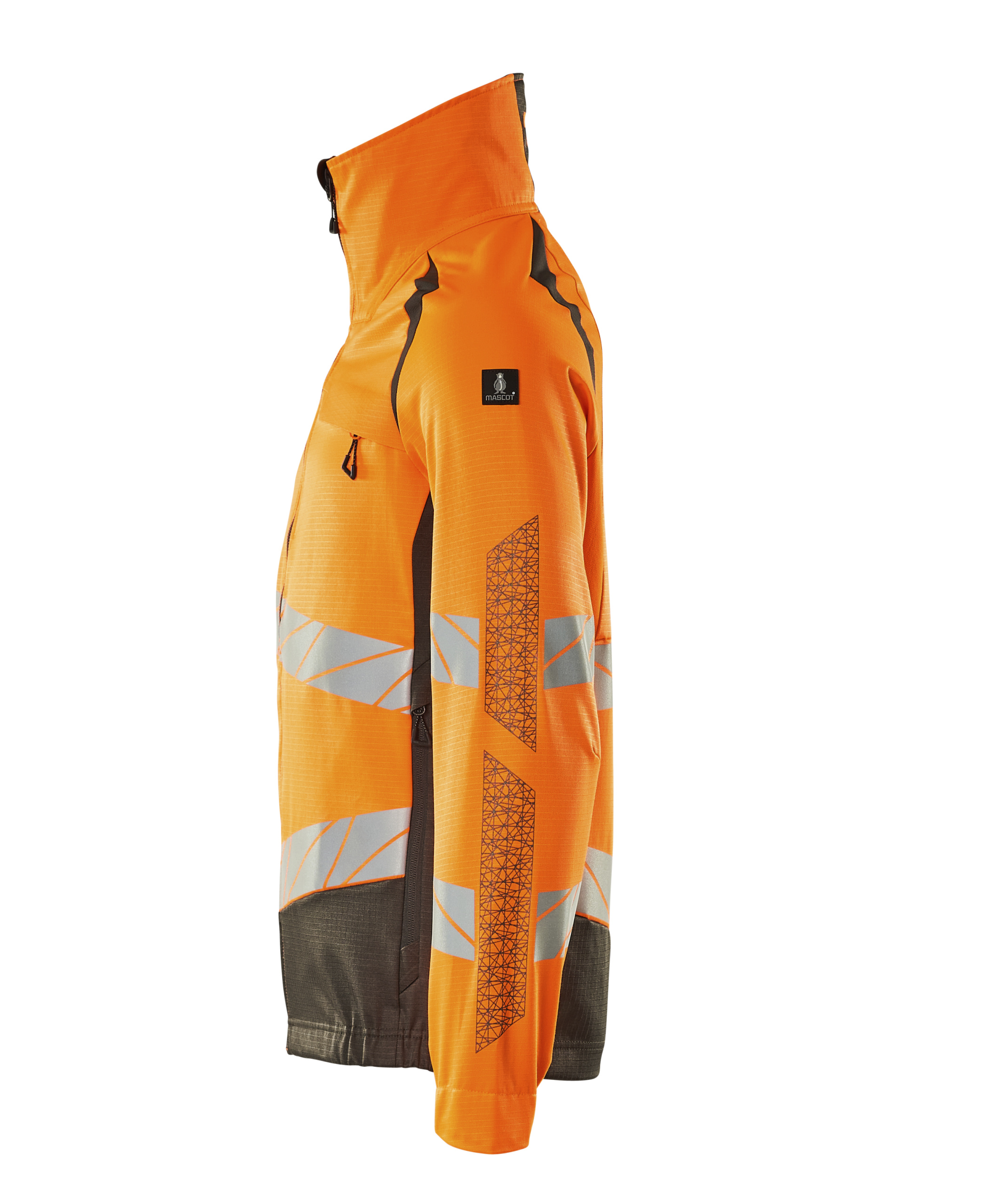 Mascot Accelerate Safe jacket, Hi-vis Orange/Dark anthracite, large image number 2