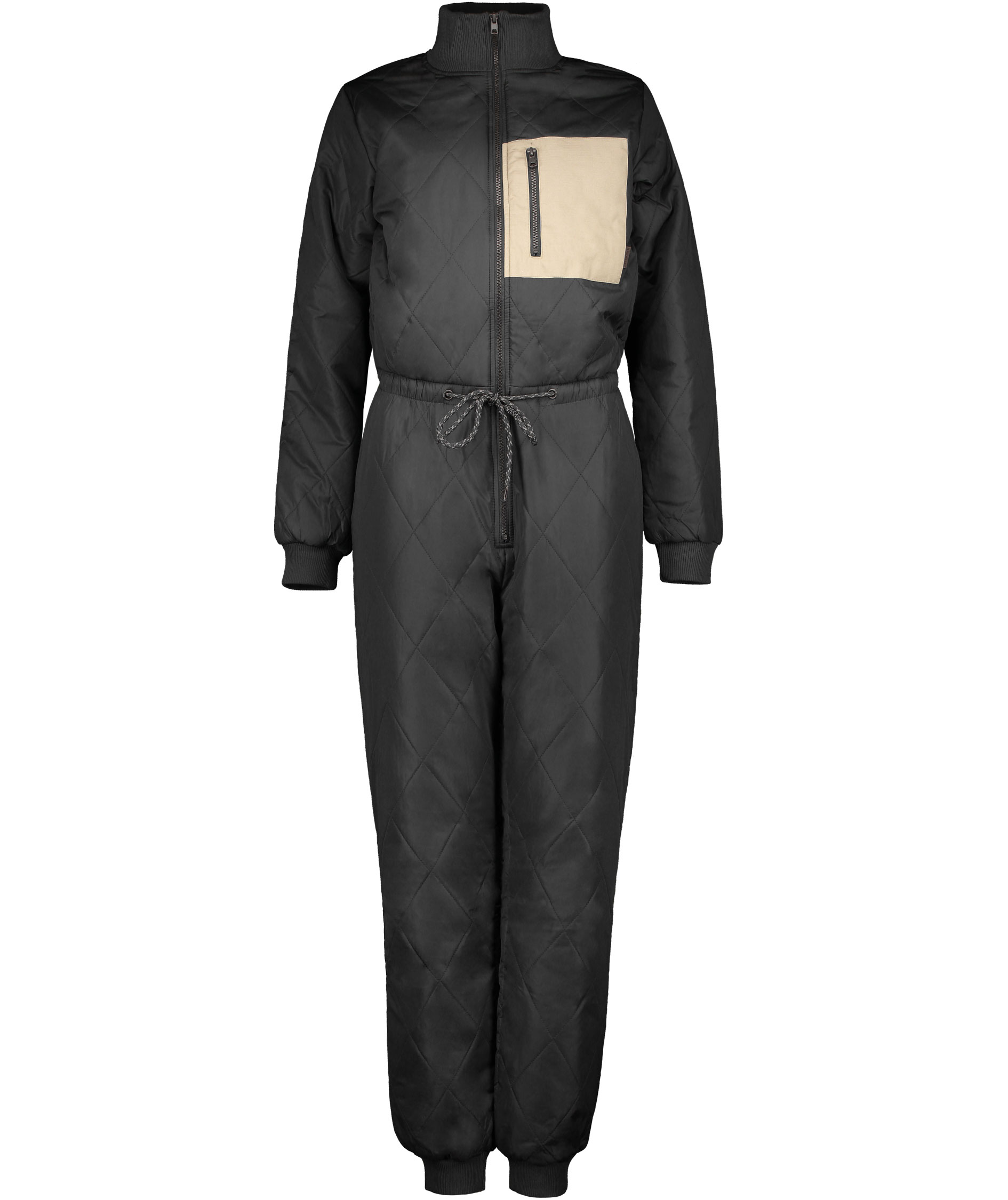 Westborn dame vattert heldrakt, Black, Black, swatch