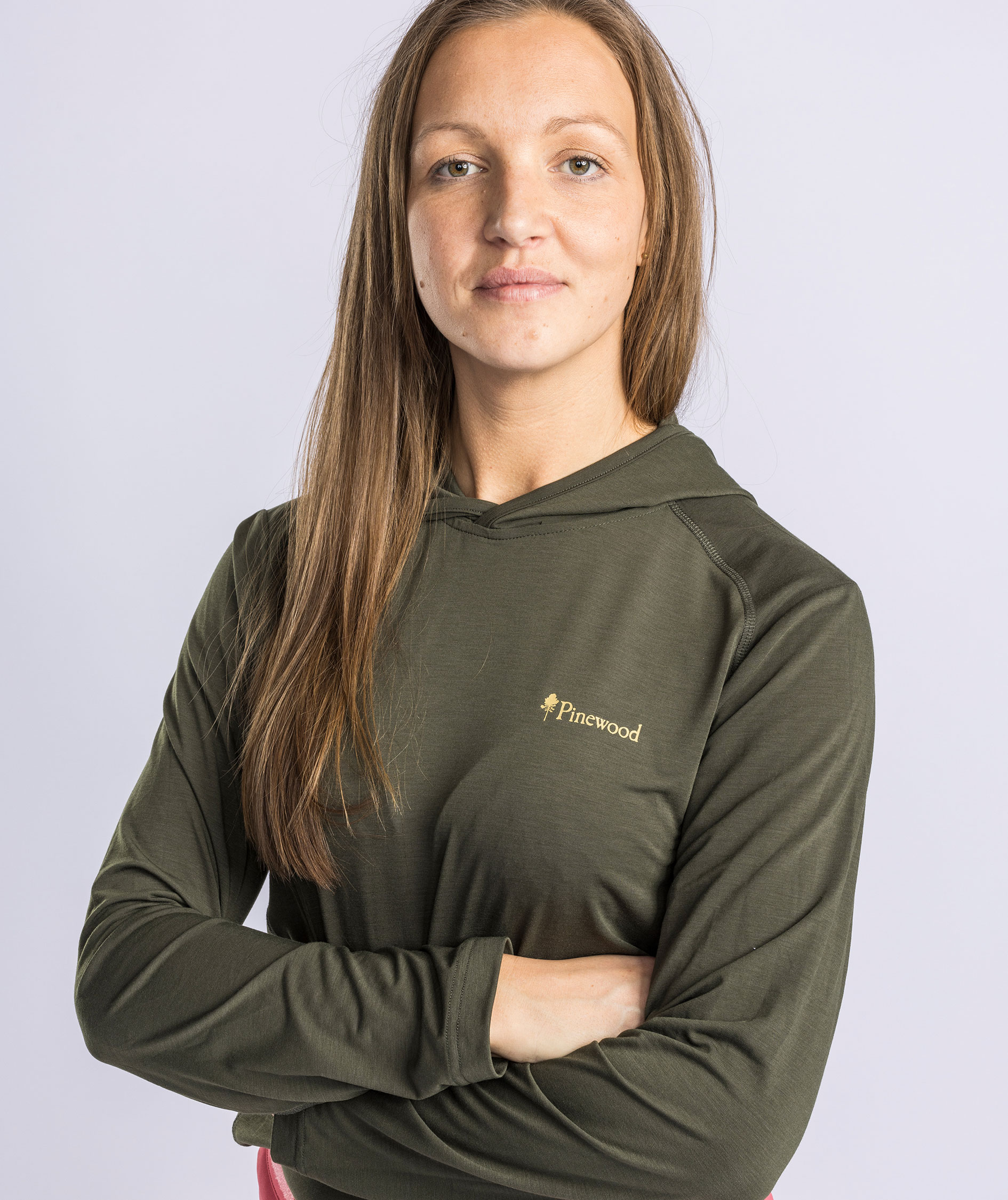 Pinewood NatureSafe dame h&aelig;ttetr&oslash;je, Moss green, large image number 3