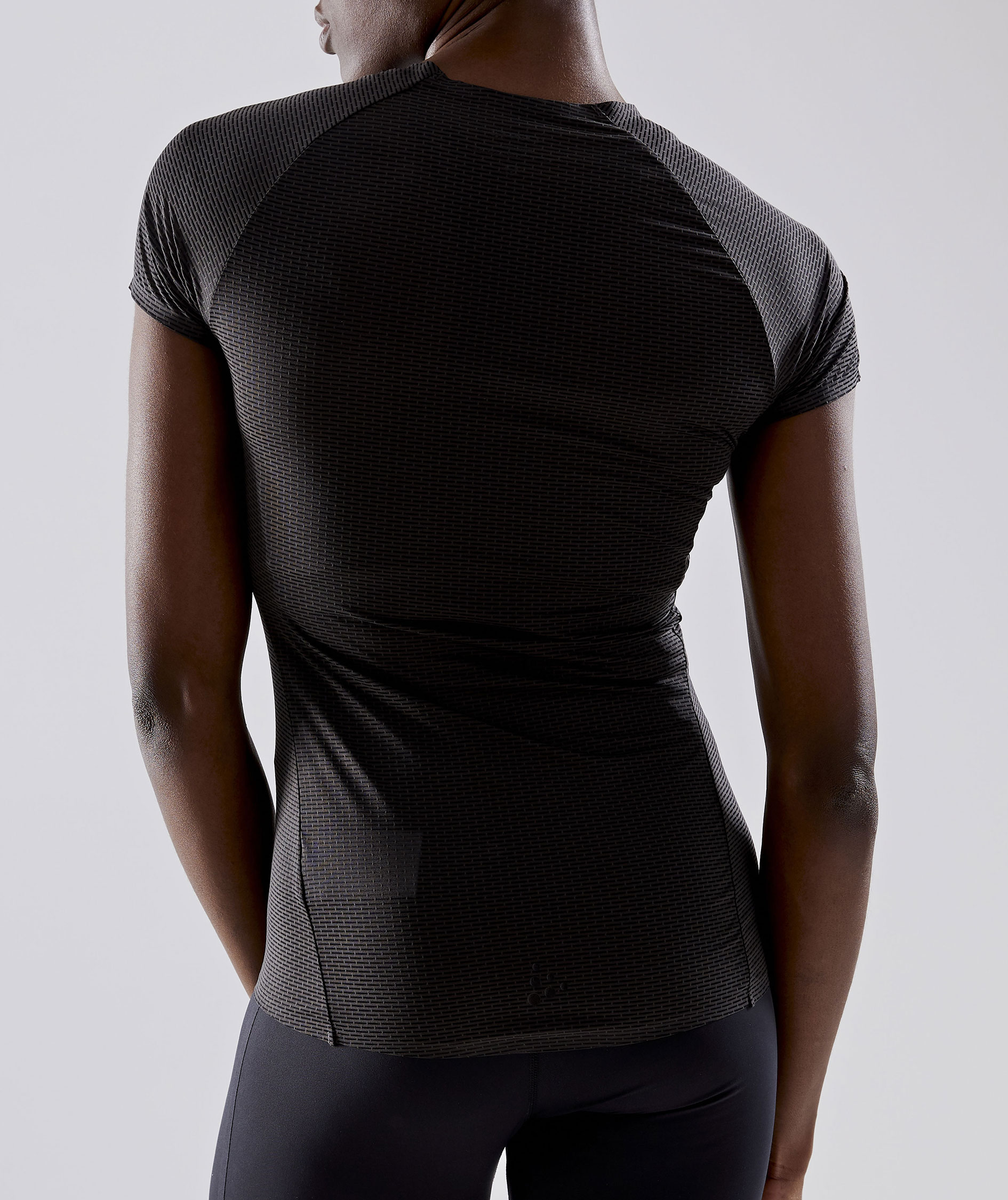 Craft PRO Dry Nanoweight women's T-shirt, Black, large image number 2