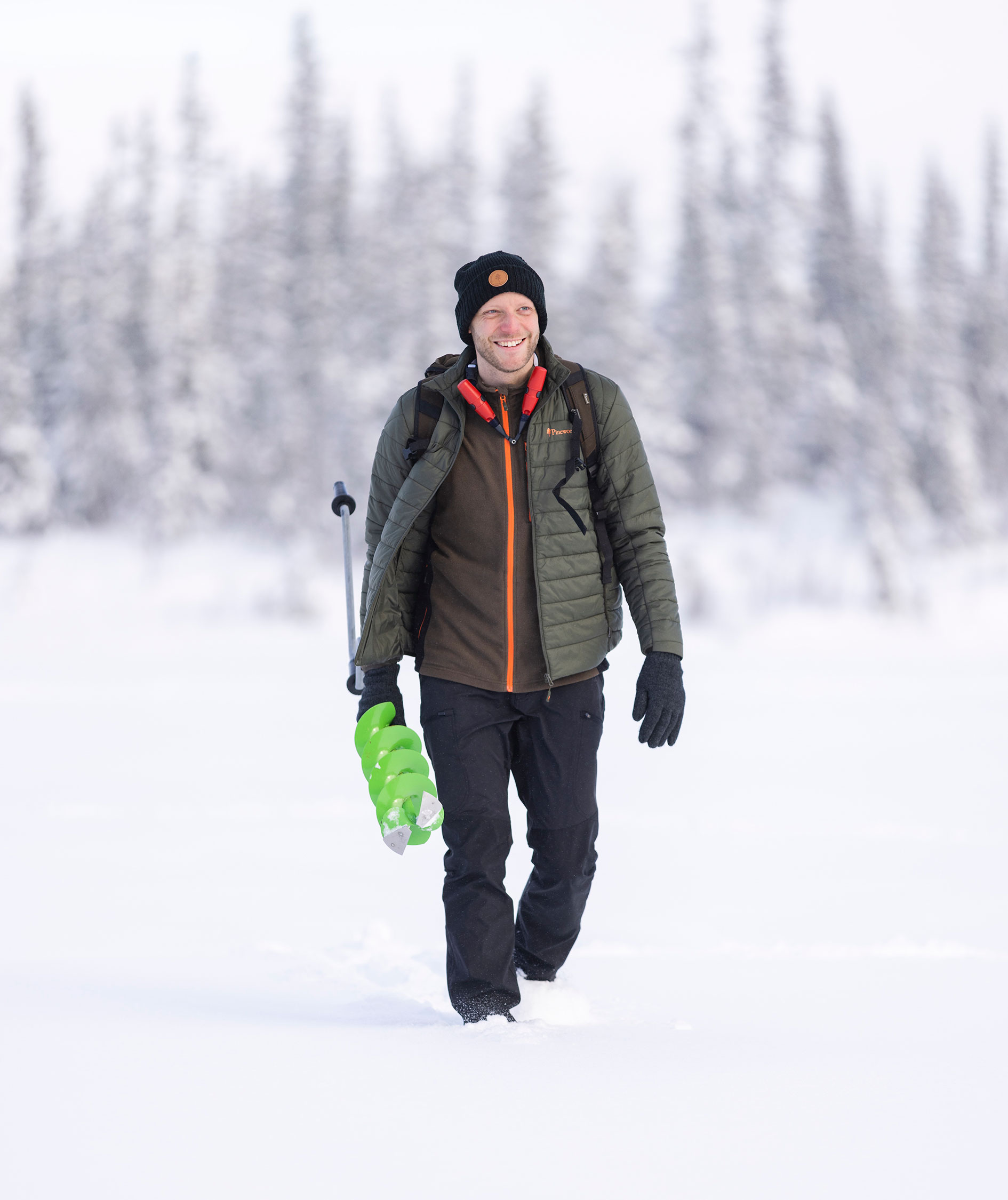 Pinewood&nbsp;Abisko Insulation Lite jakke, Clover Green, large image number 9