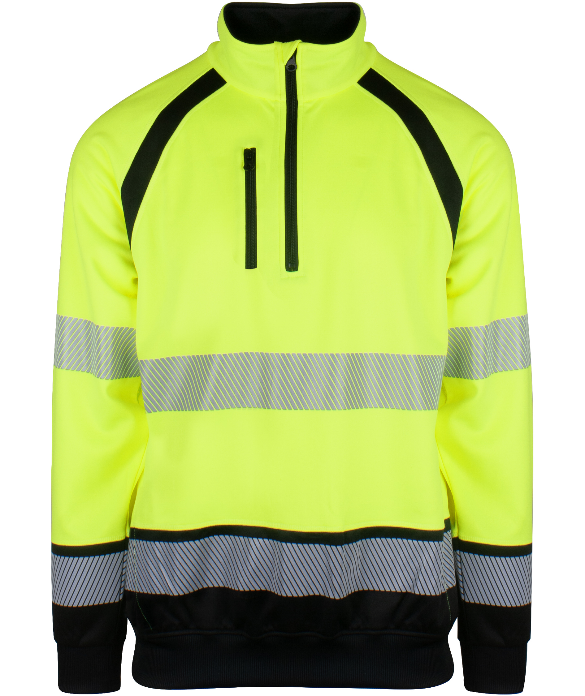 YOU Frontline half zip, Safety yellow