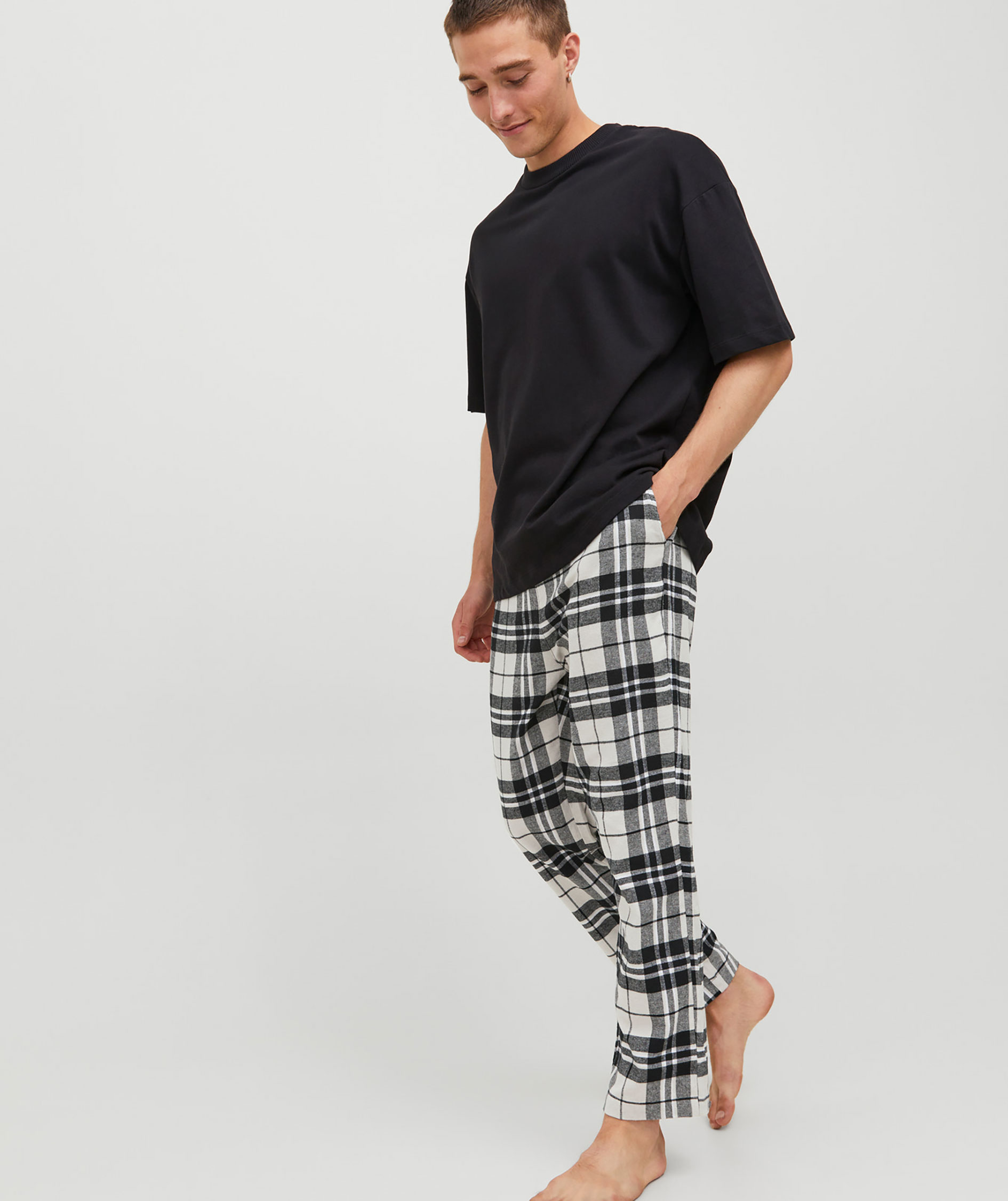 Jack & Jones JACRIMON pajama trousers, Moonbeam, large image number 7