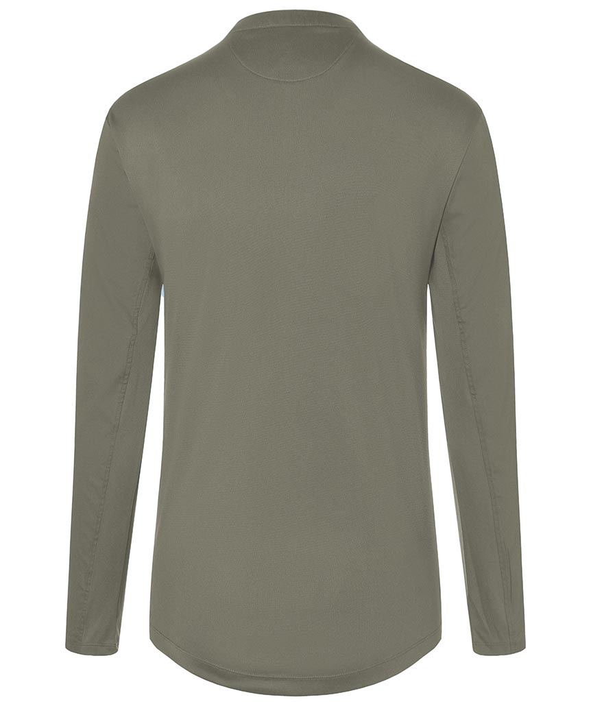 Karlowsky Performance langermet polo T-skjorte, Sage, large image number 3